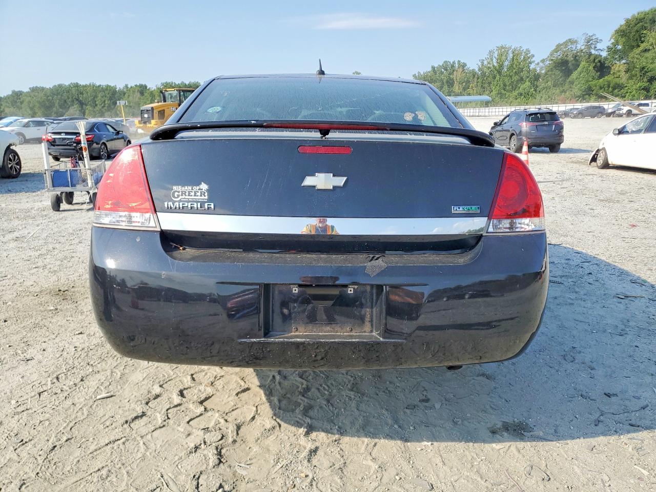 2011 Chevrolet Impala Ls Black vin: 2G1WF5EK9B1160796