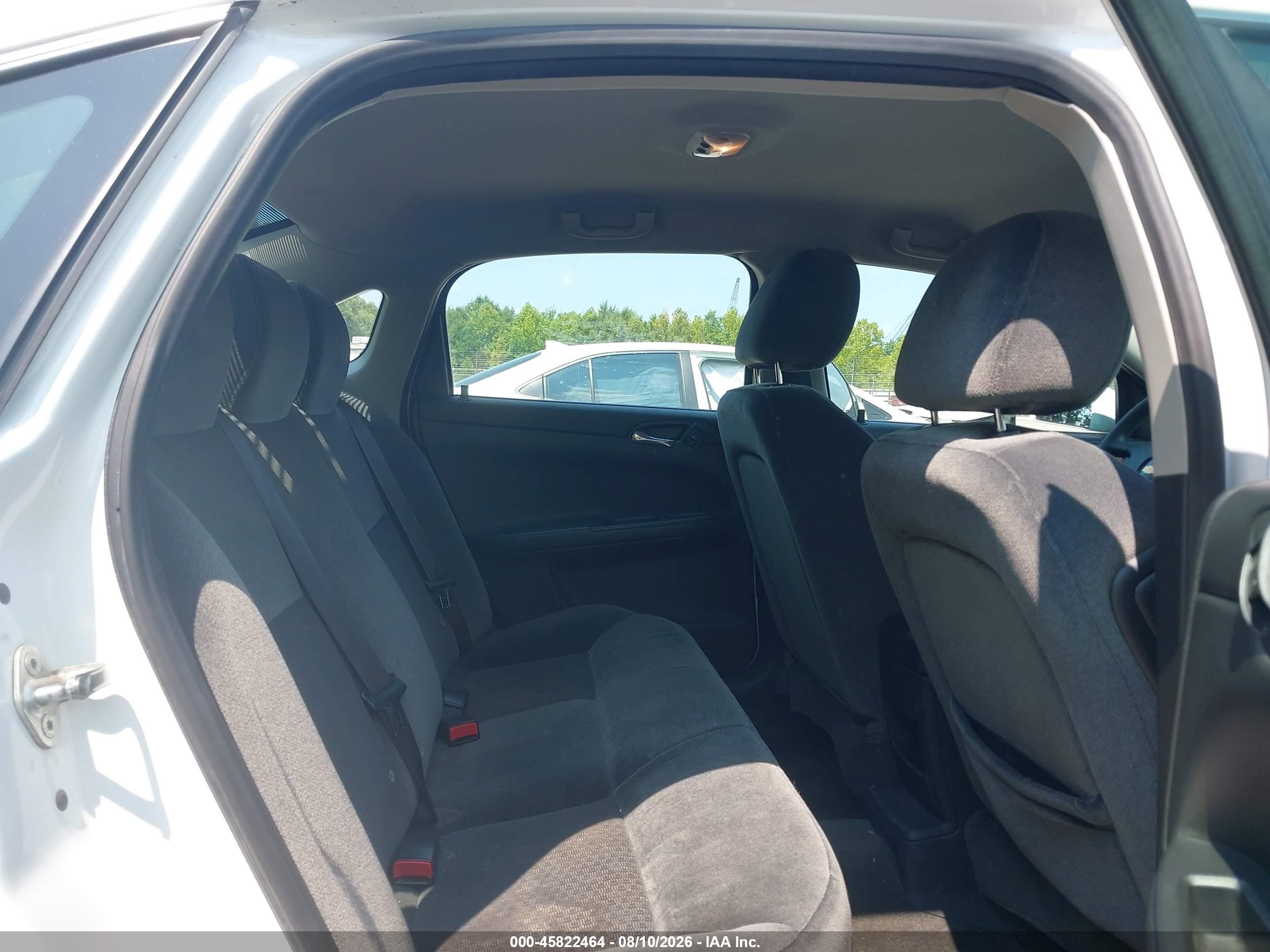 2011 Chevrolet Impala Ls White vin: 2G1WF5EKXB1125426