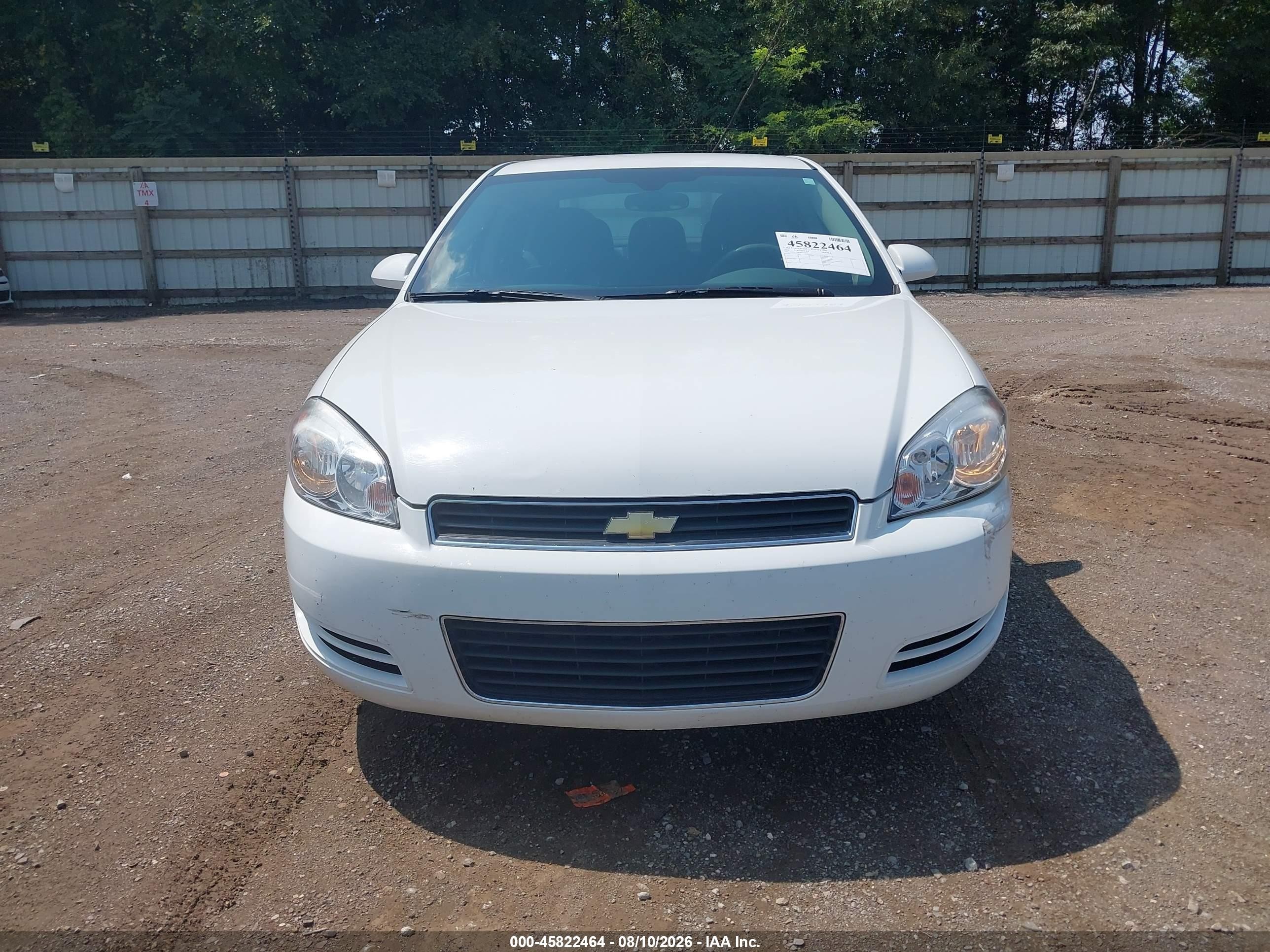 2011 Chevrolet Impala Ls White vin: 2G1WF5EKXB1125426
