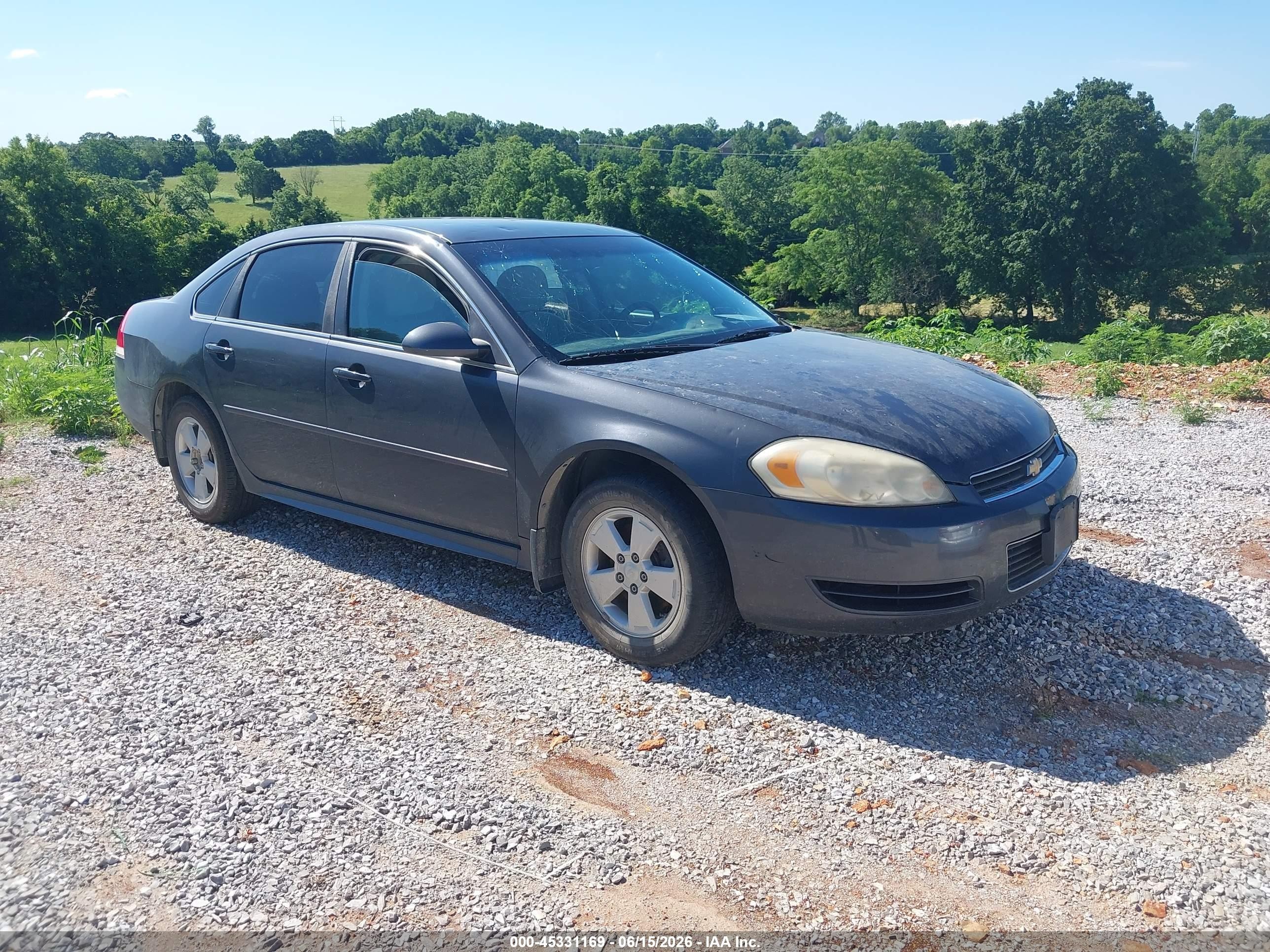 2011 Chevrolet Impala Ls Gray vin: 2G1WF5EKXB1145496