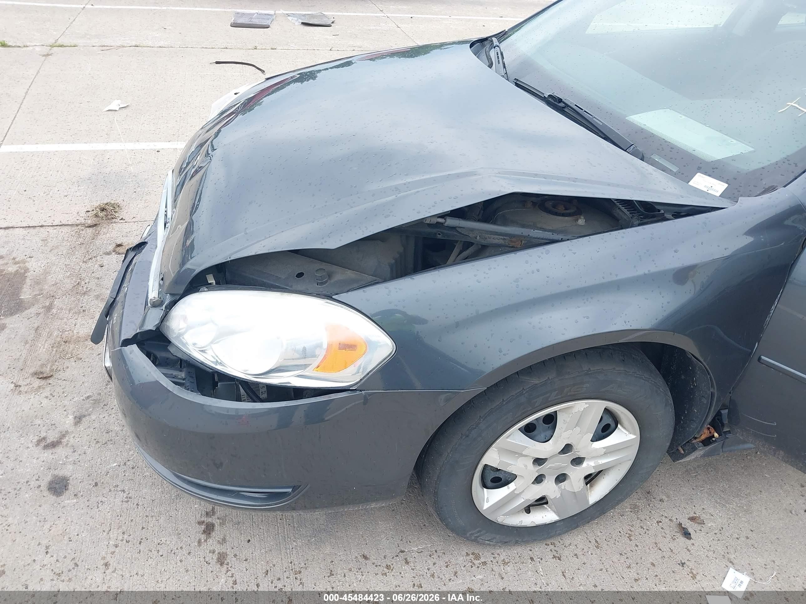 2011 Chevrolet Impala Ls Gray vin: 2G1WF5EKXB1254136