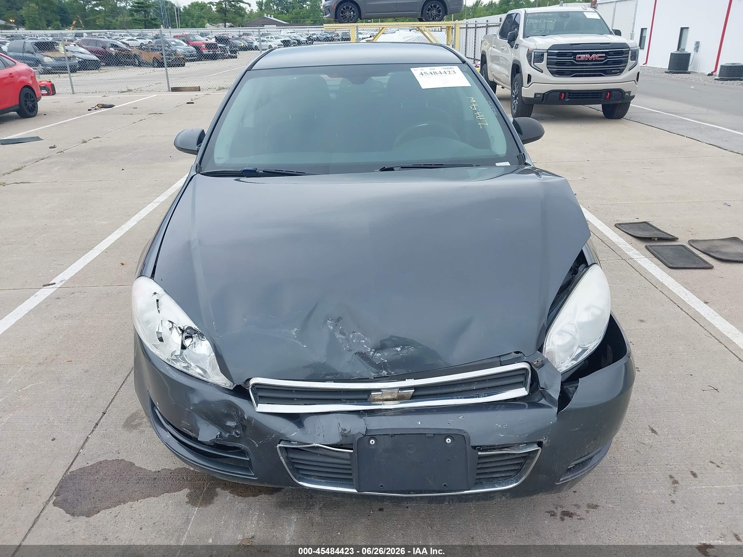 2011 Chevrolet Impala Ls Gray vin: 2G1WF5EKXB1254136