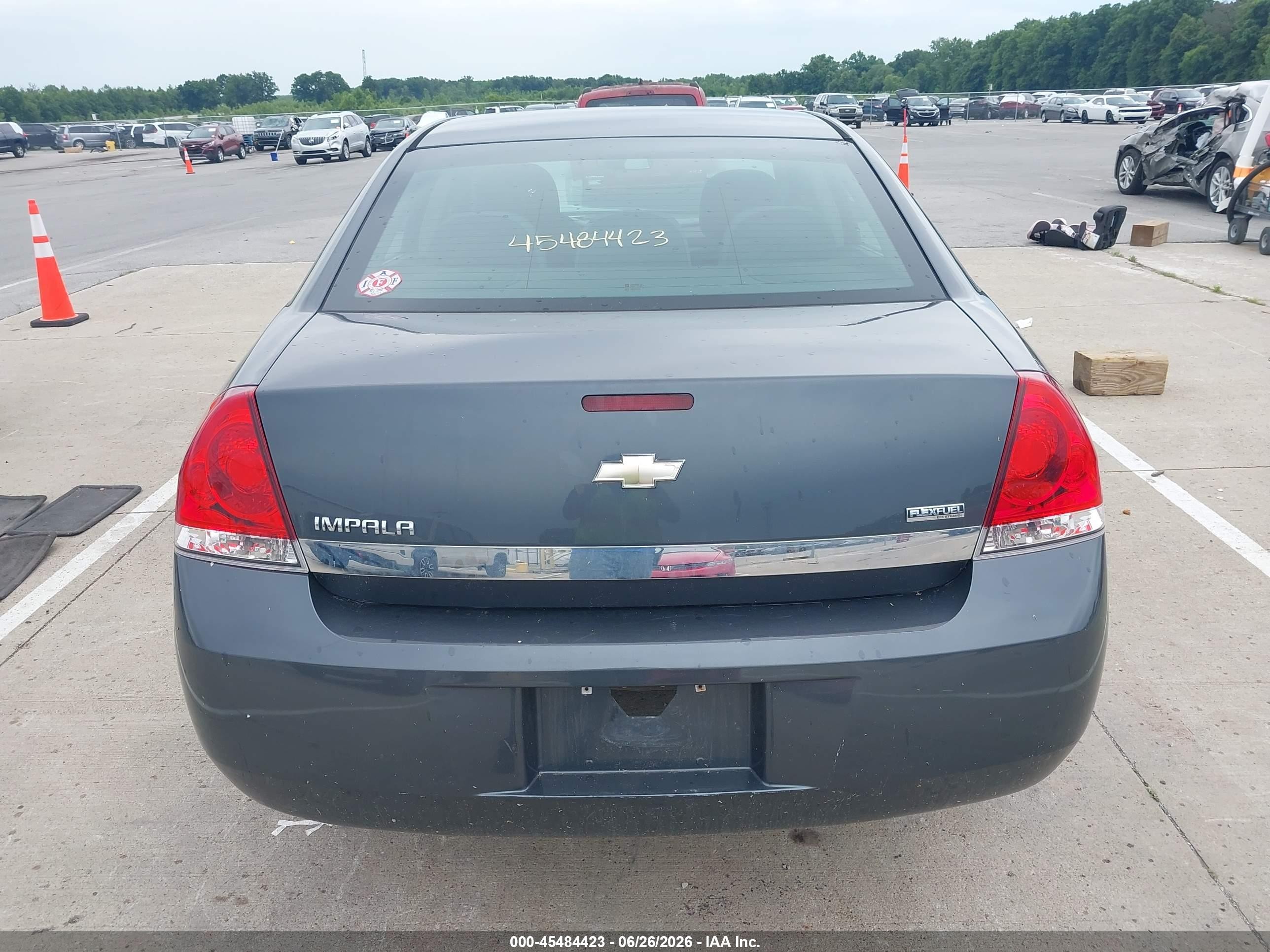 2011 Chevrolet Impala Ls Gray vin: 2G1WF5EKXB1254136