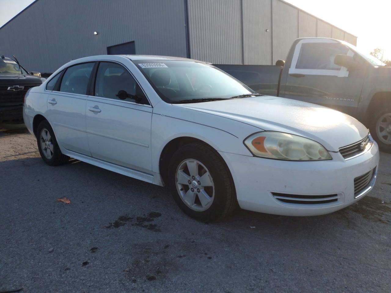 2011 Chevrolet Impala Ls White vin: 2G1WF5EKXB1268165