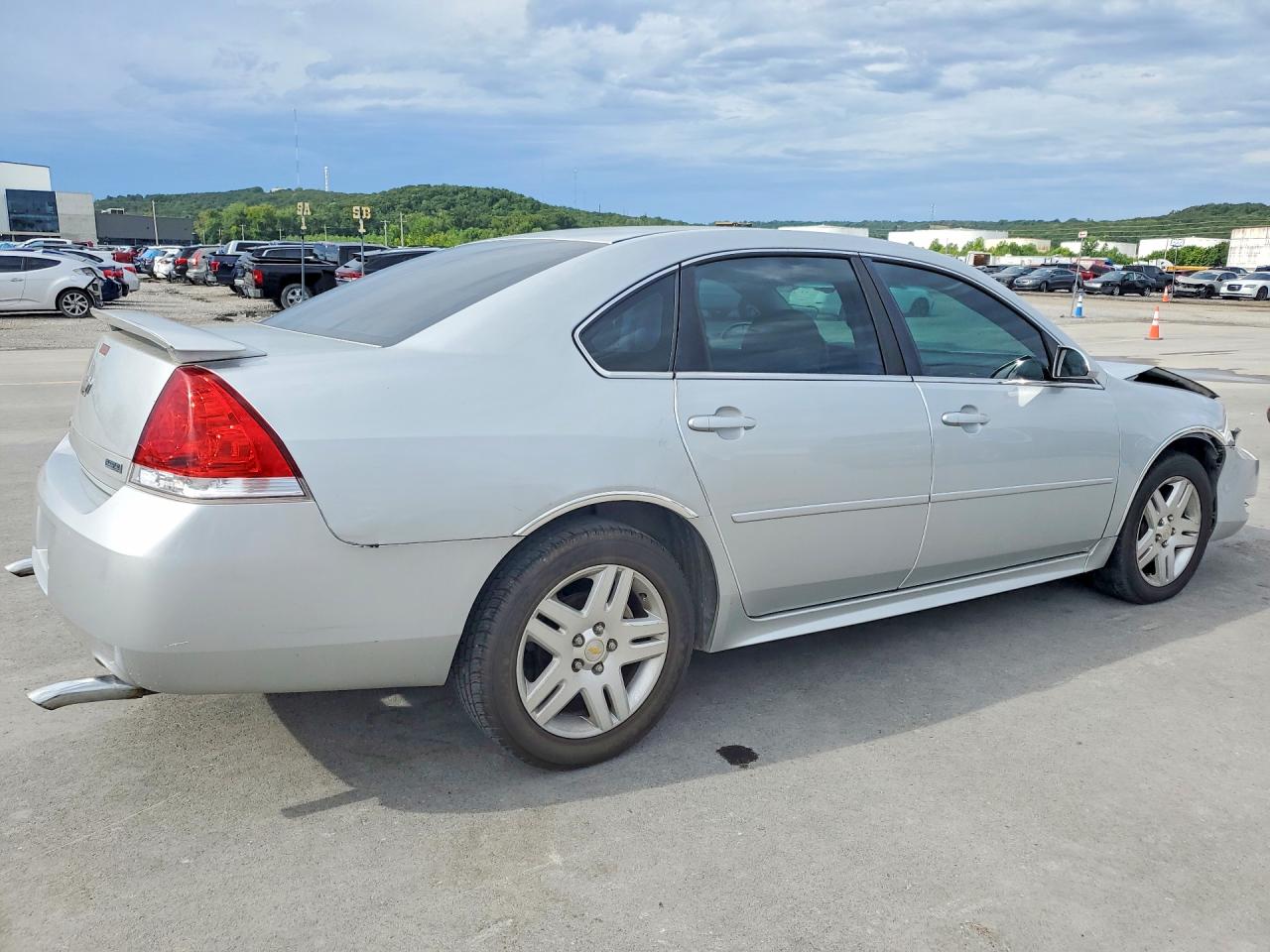 2012 Chevrolet Impala Lt Silver vin: 2G1WG5E30C1100817