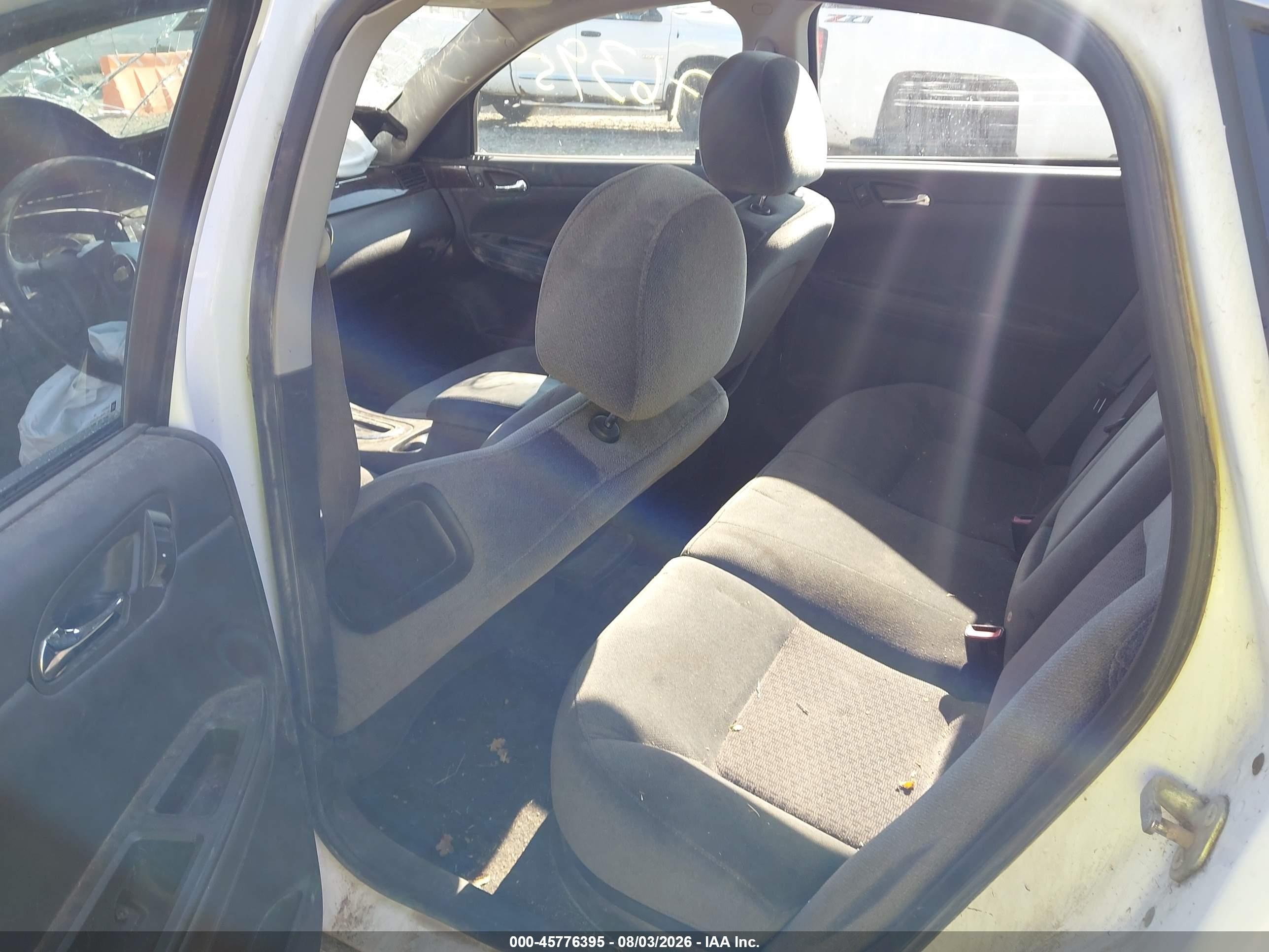 2012 Chevrolet Impala Lt White vin: 2G1WG5E30C1112806