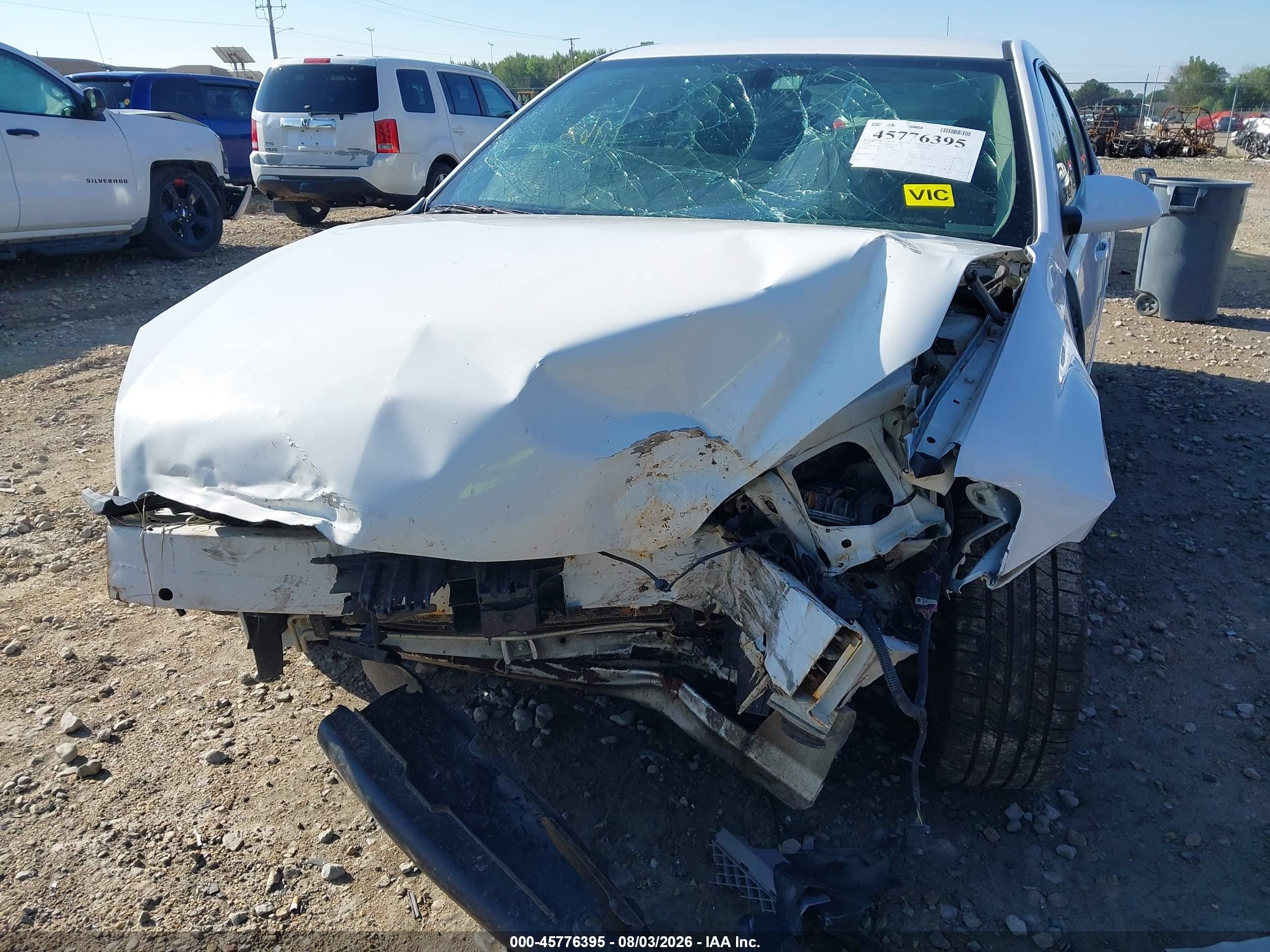 2012 Chevrolet Impala Lt White vin: 2G1WG5E30C1112806