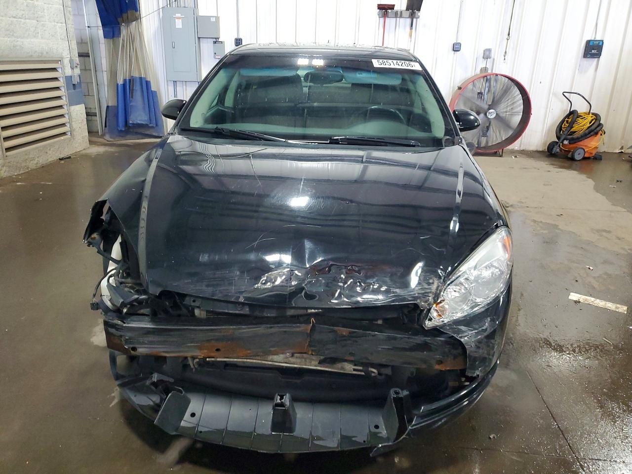 2012 Chevrolet Impala Lt Black vin: 2G1WG5E30C1122767