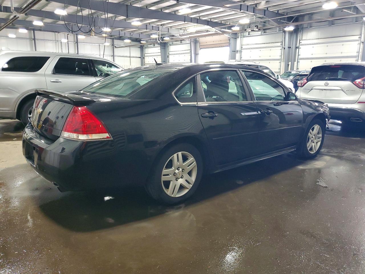 2012 Chevrolet Impala Lt Black vin: 2G1WG5E30C1122767