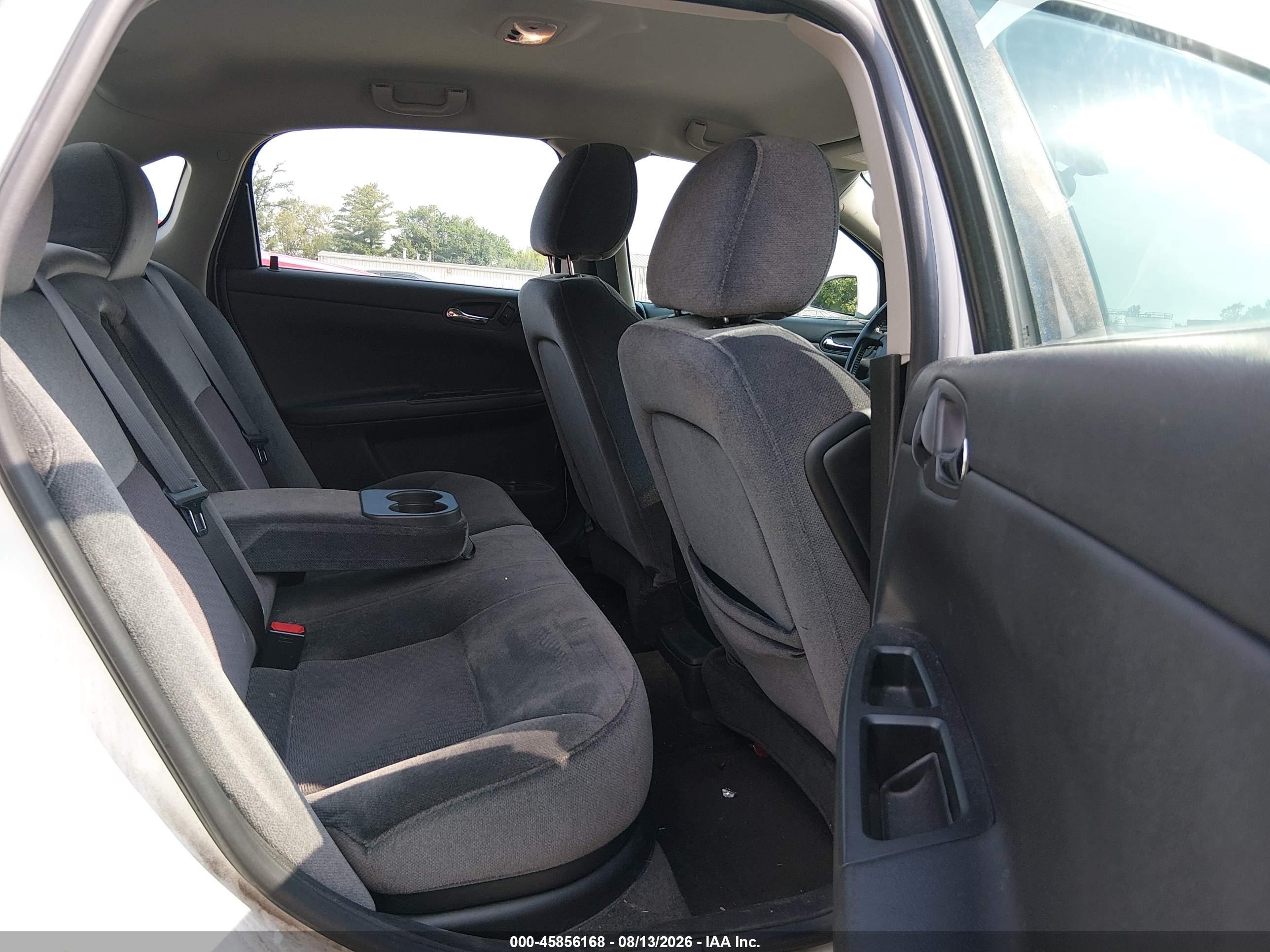 2012 Chevrolet Impala Lt White vin: 2G1WG5E30C1174464