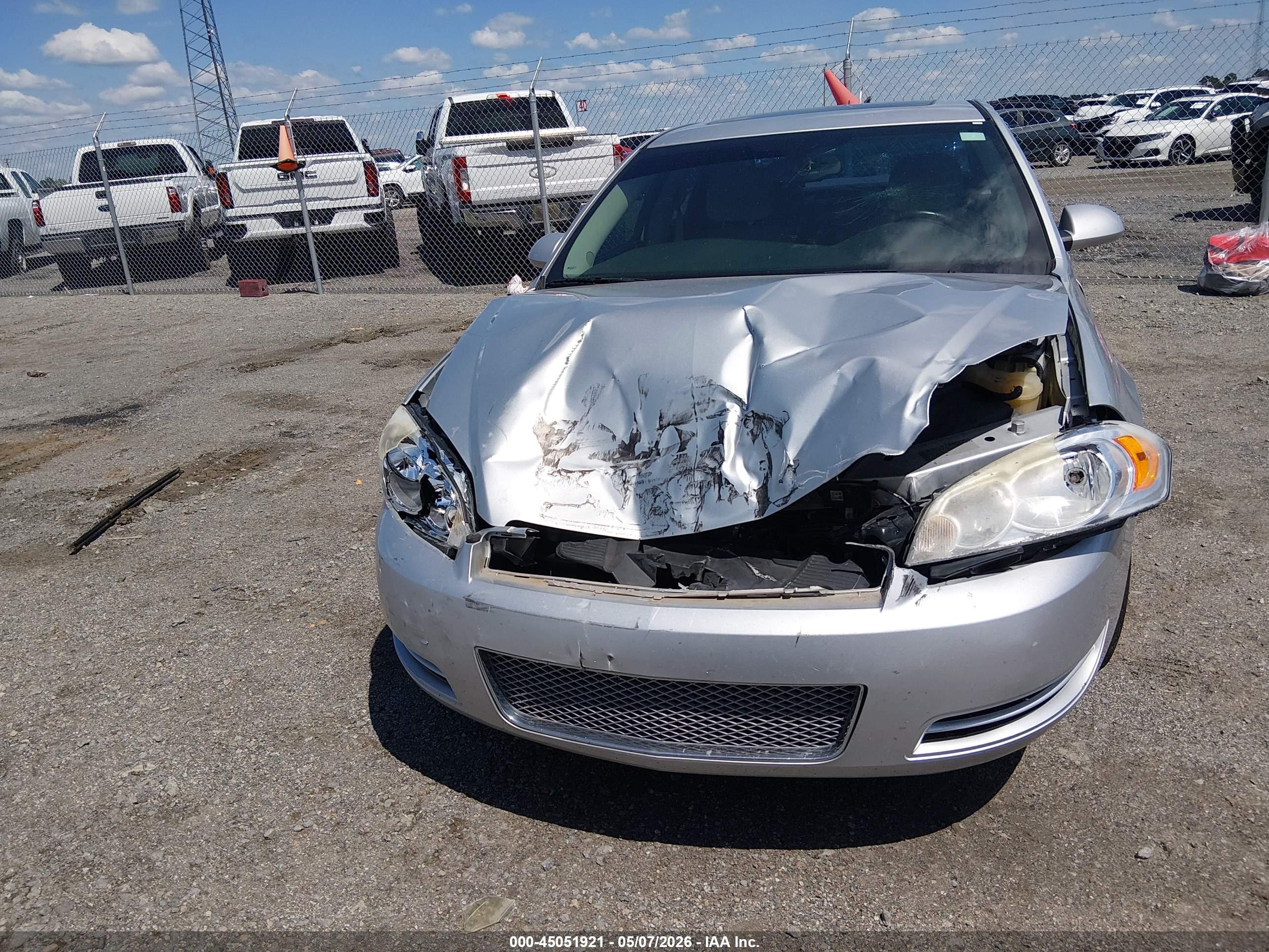 2012 Chevrolet Impala Lt Серебряный vin: 2G1WG5E30C1185951