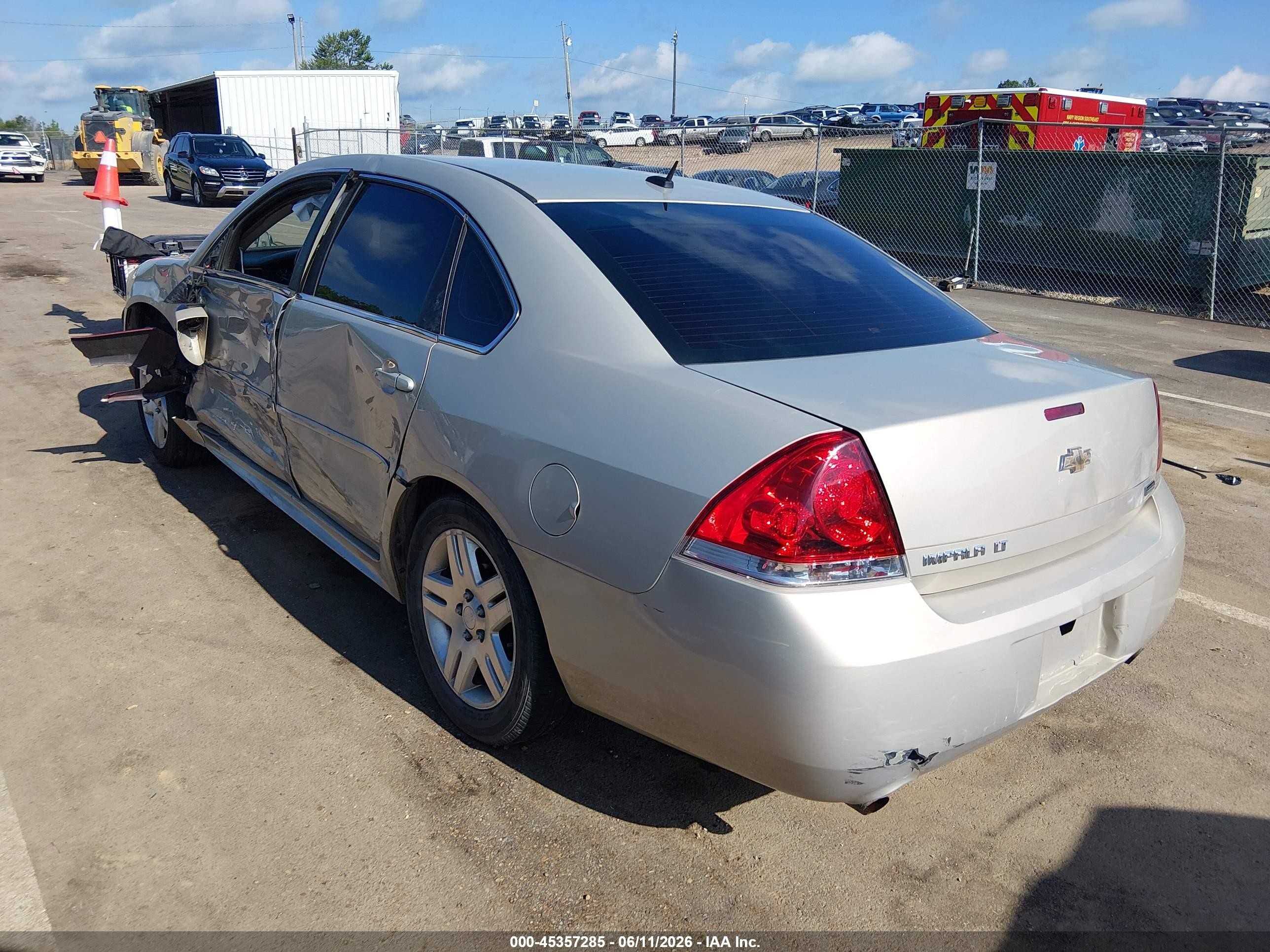 2012 Chevrolet Impala Lt Tan vin: 2G1WG5E30C1201386