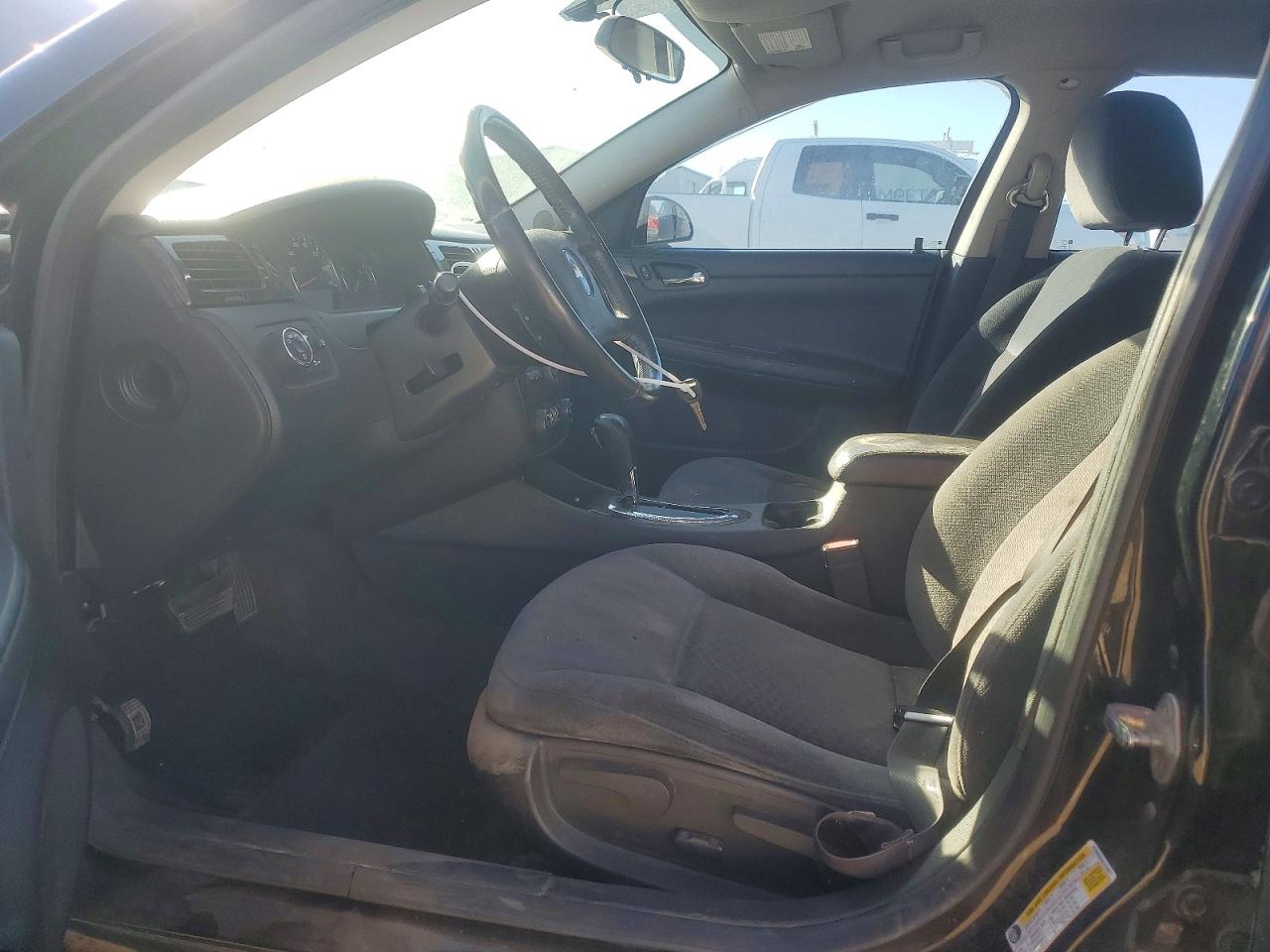 2012 Chevrolet Impala Lt Black vin: 2G1WG5E30C1234677