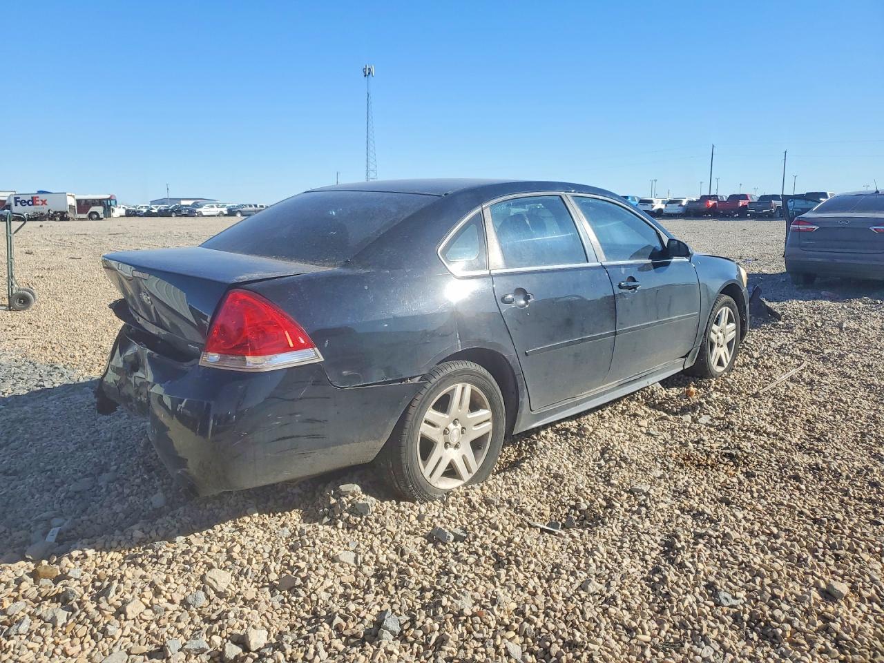 2012 Chevrolet Impala Lt Black vin: 2G1WG5E30C1234677