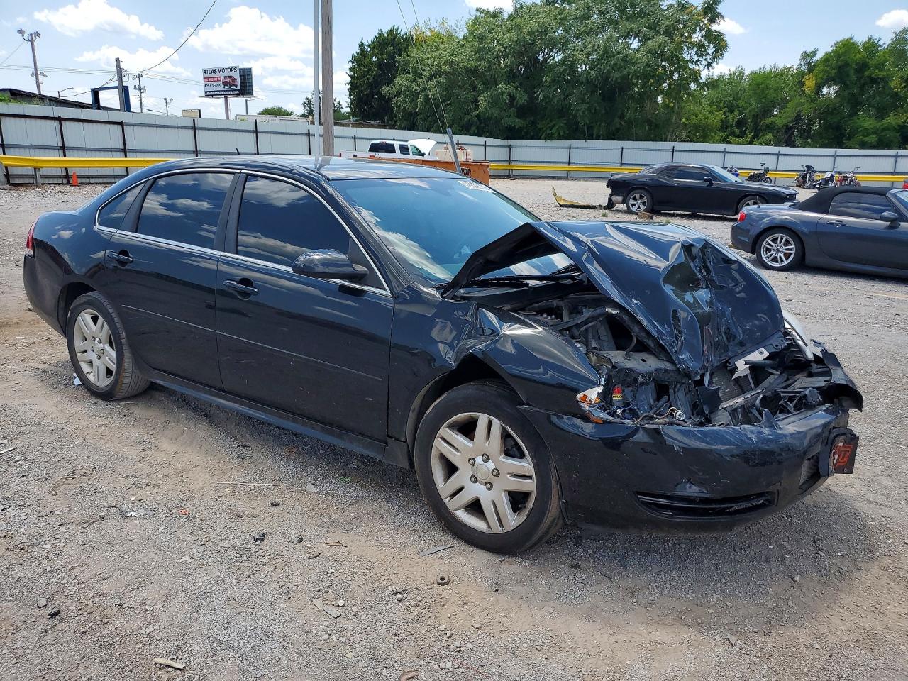 2012 Chevrolet Impala Lt Black vin: 2G1WG5E30C1292837