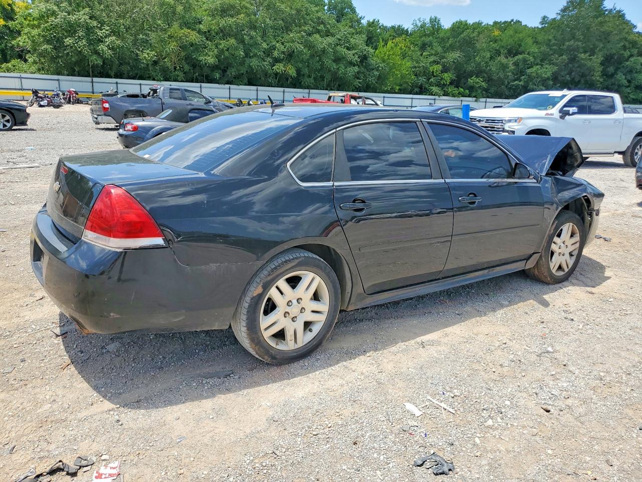 2012 Chevrolet Impala Lt Black vin: 2G1WG5E30C1292837