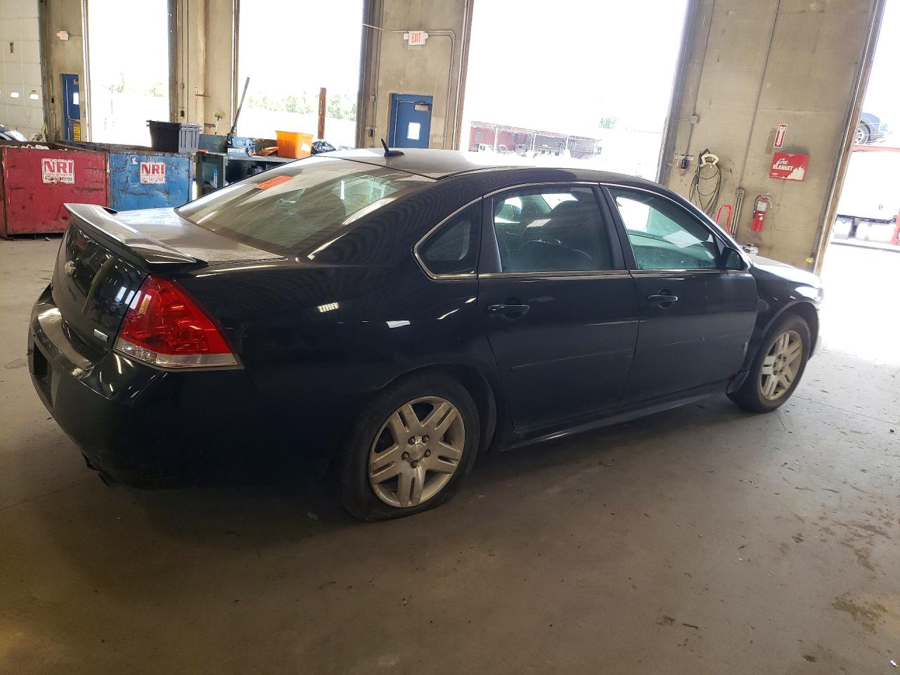 2013 Chevrolet Impala Lt Black vin: 2G1WG5E30D1114539