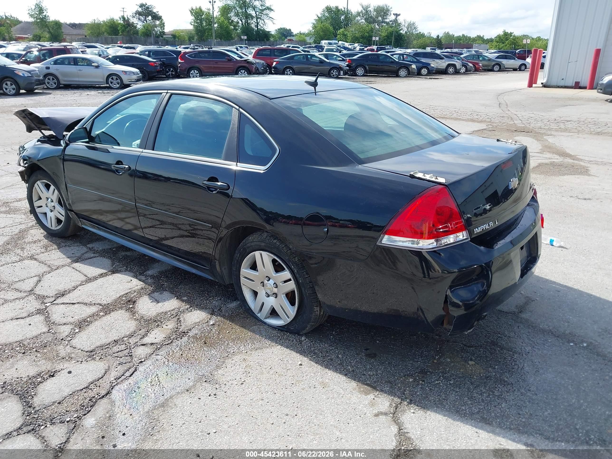 2013 Chevrolet Impala Lt vin: 2G1WG5E30D1132071