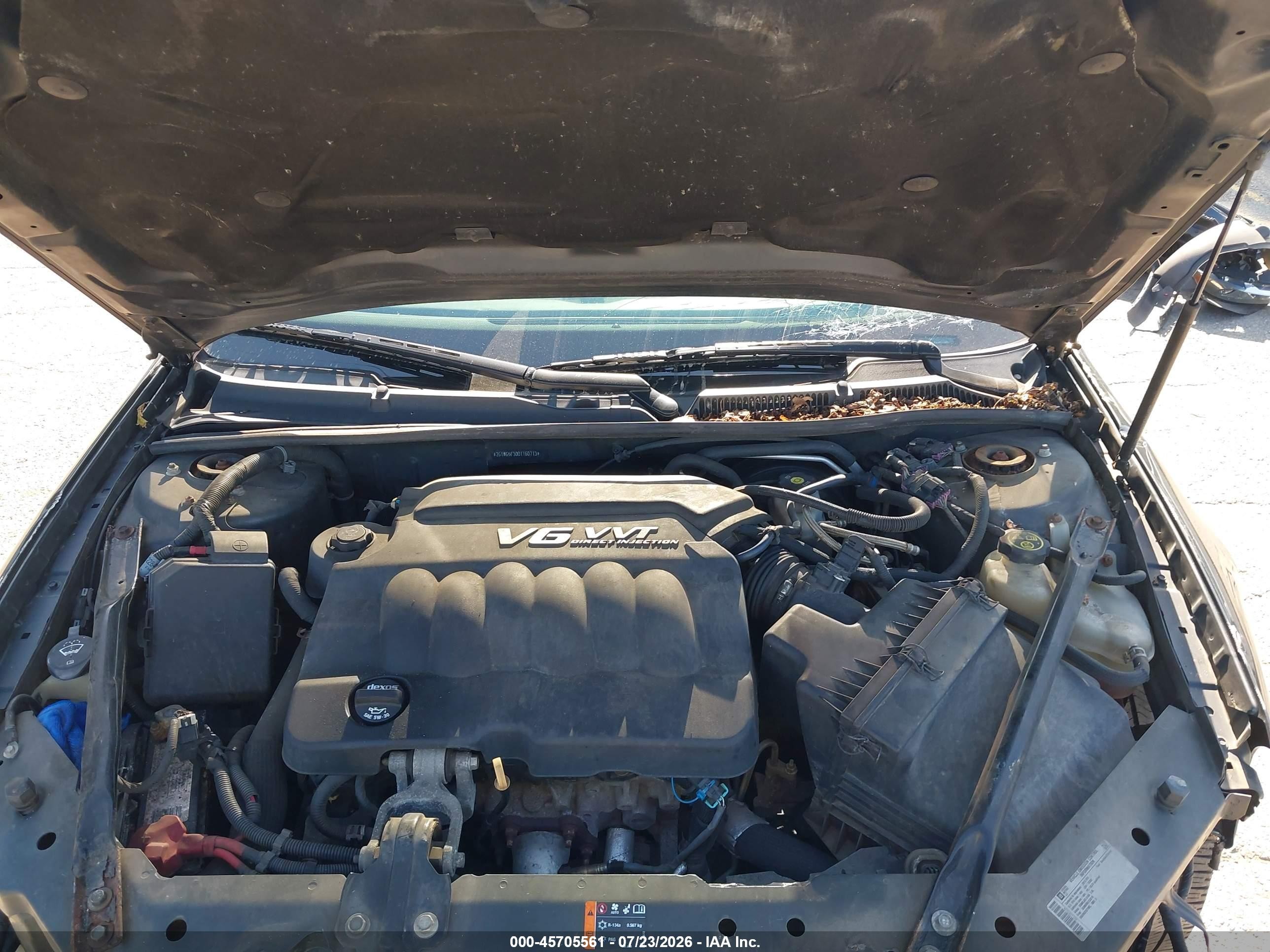 2013 Chevrolet Impala Lt Gray vin: 2G1WG5E30D1160713