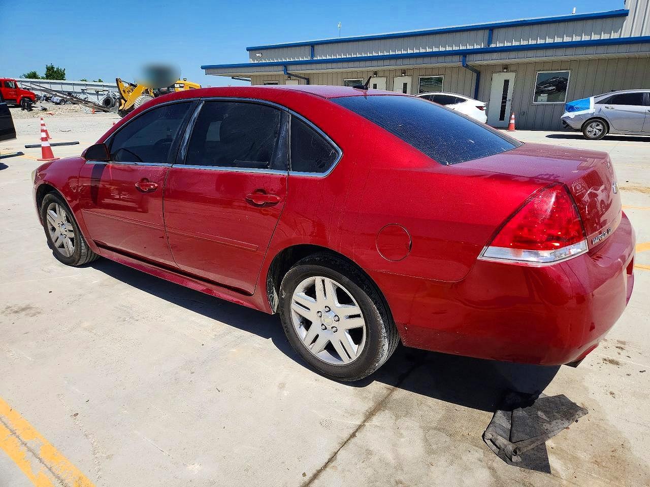 2013 Chevrolet Impala Lt Red vin: 2G1WG5E30D1211224