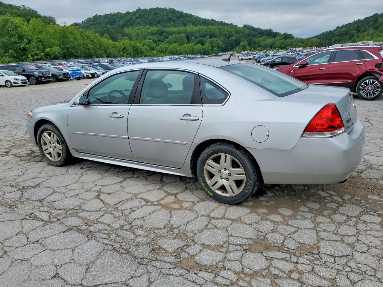 2013 Chevrolet Impala Lt Silver vin: 2G1WG5E30D1257412