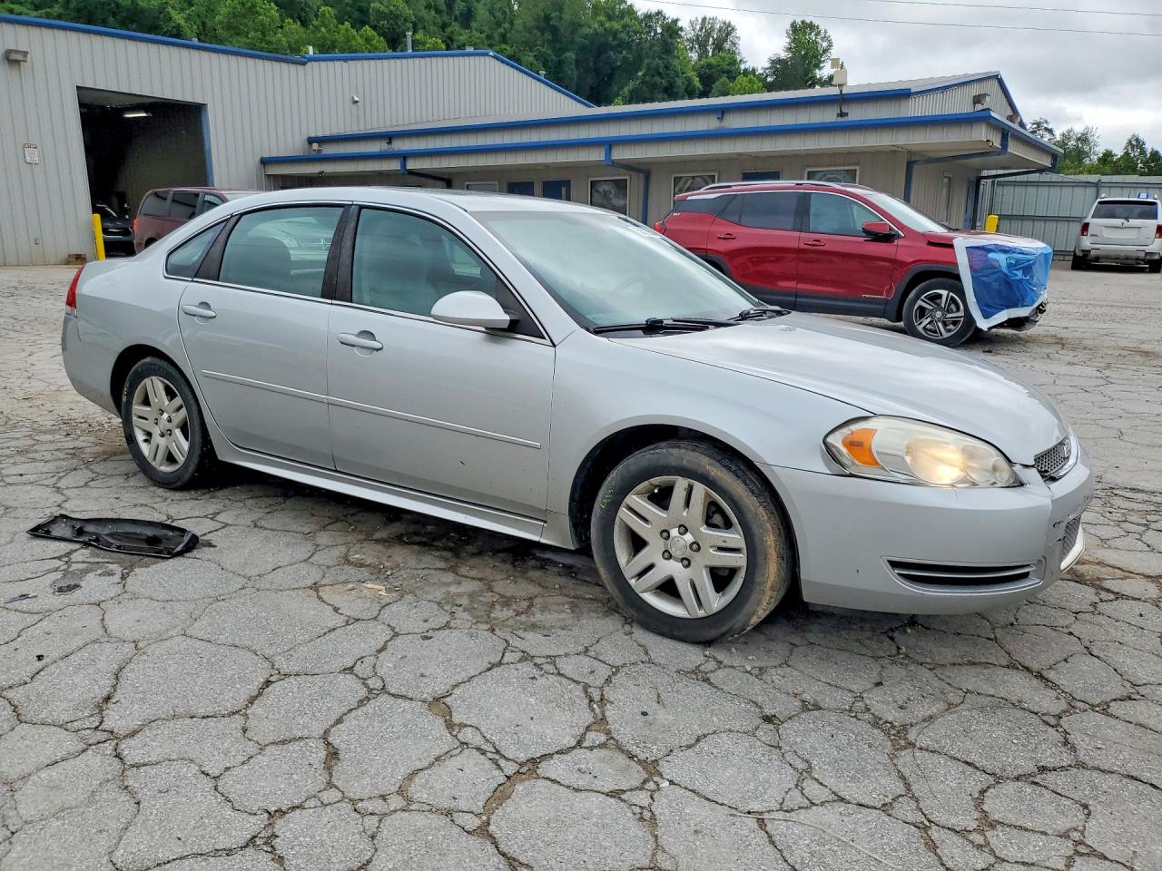 2013 Chevrolet Impala Lt Silver vin: 2G1WG5E30D1257412