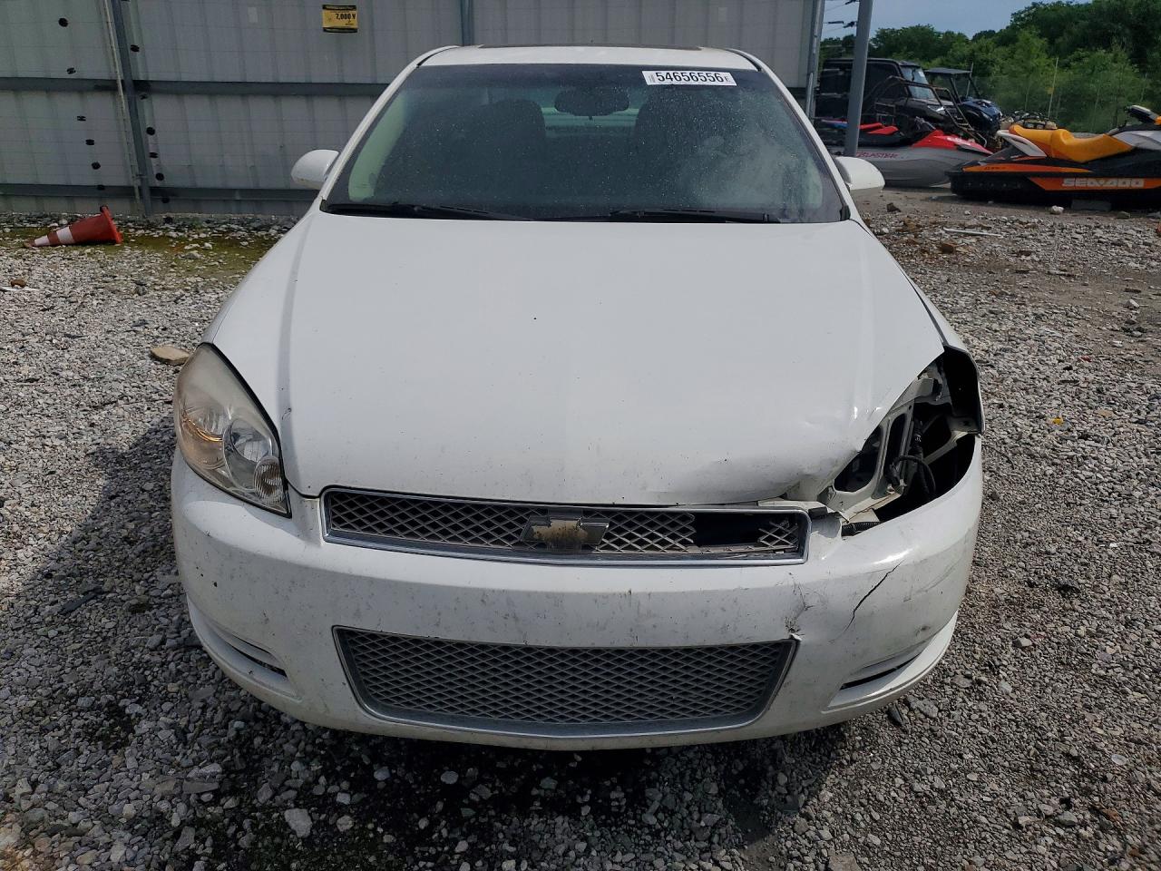 2012 Chevrolet Impala Lt White vin: 2G1WG5E31C1134944