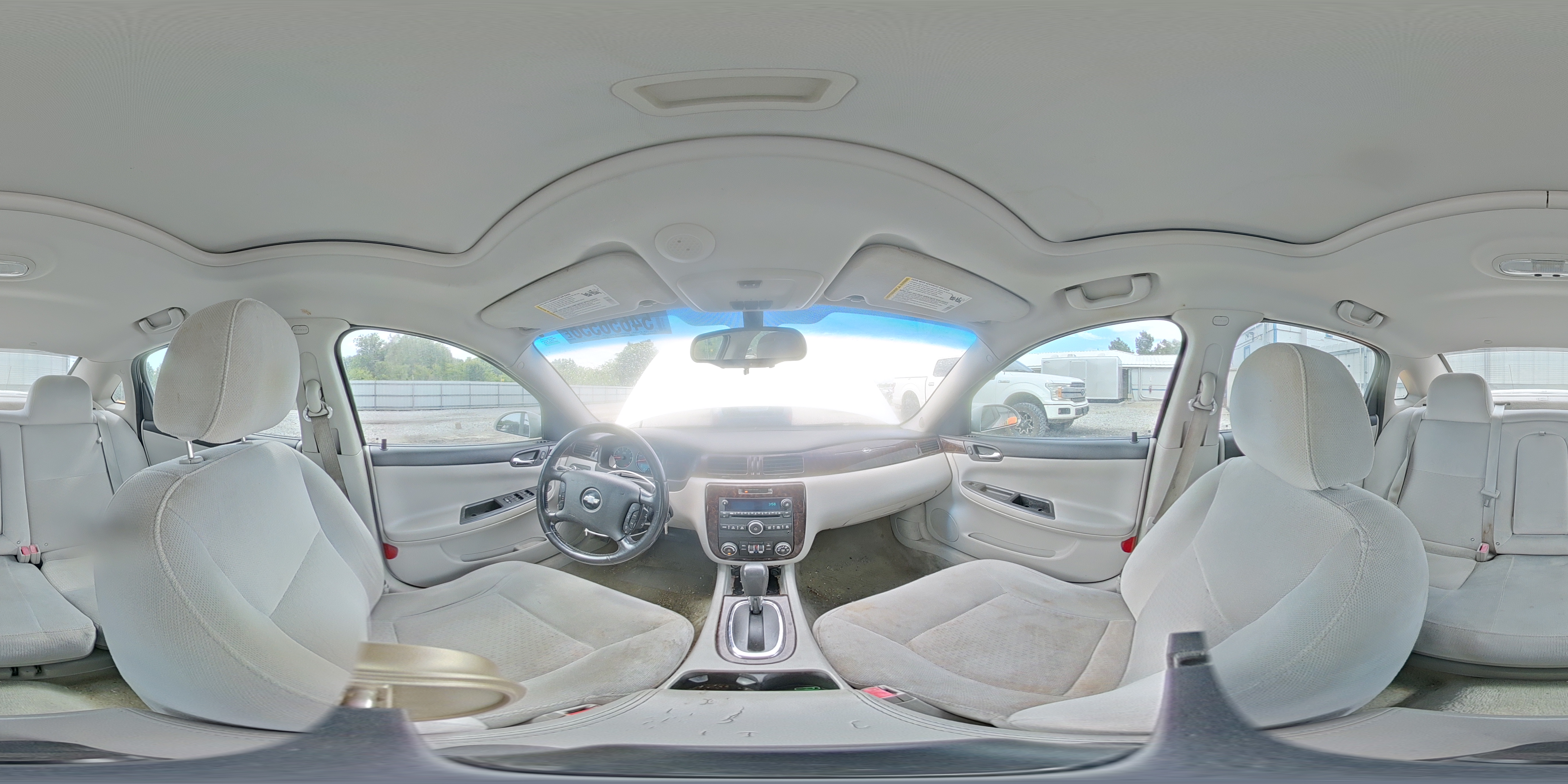 2012 Chevrolet Impala Lt White vin: 2G1WG5E31C1134944