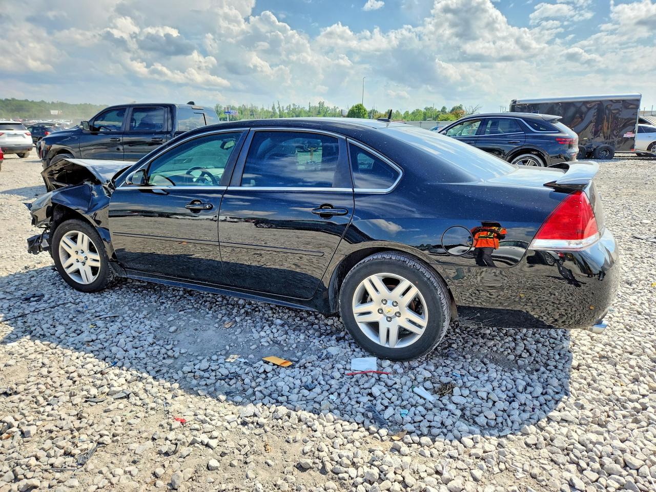 2012 Chevrolet Impala Lt Black vin: 2G1WG5E31C1163120