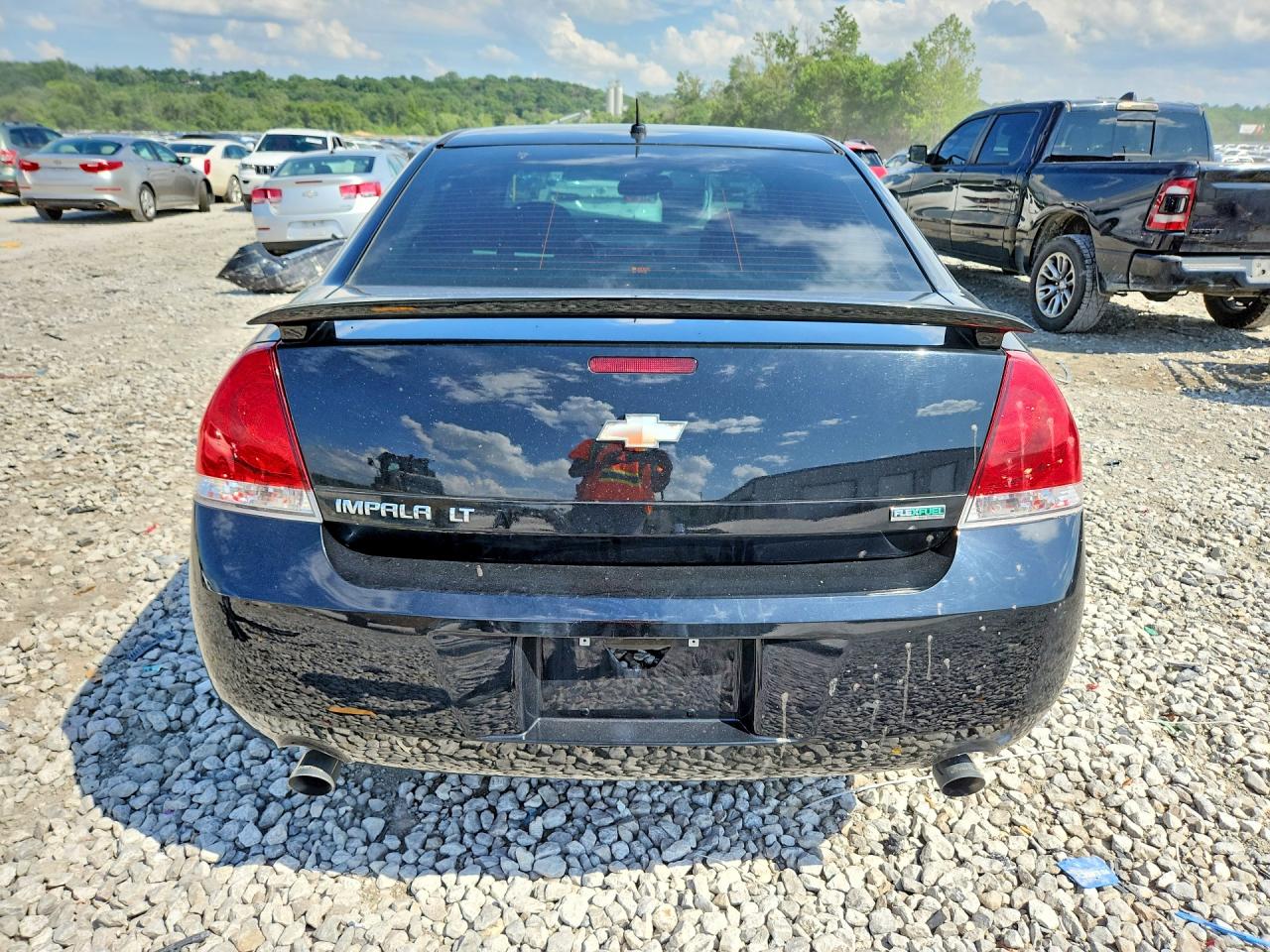 2012 Chevrolet Impala Lt Black vin: 2G1WG5E31C1163120