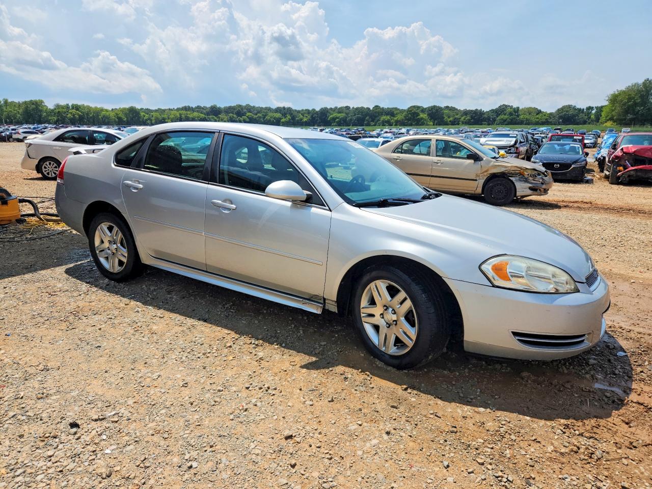 2012 Chevrolet Impala Lt Silver vin: 2G1WG5E31C1228192