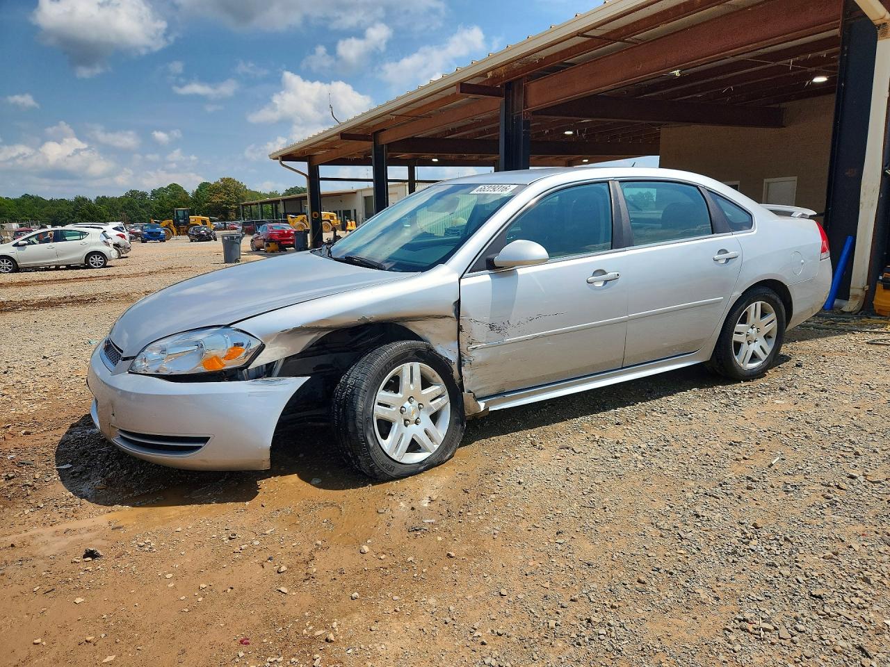 2012 Chevrolet Impala Lt Silver vin: 2G1WG5E31C1228192
