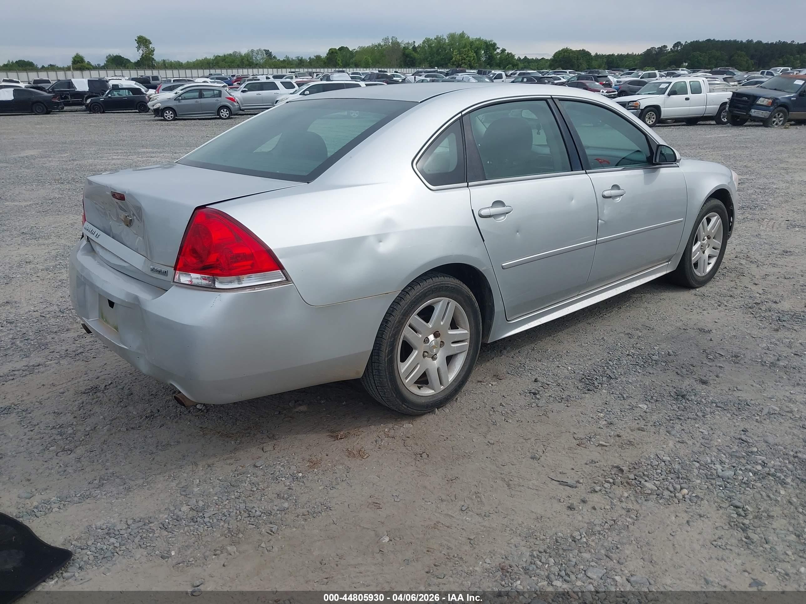 2012 Chevrolet Impala Lt Silver vin: 2G1WG5E31C1232128