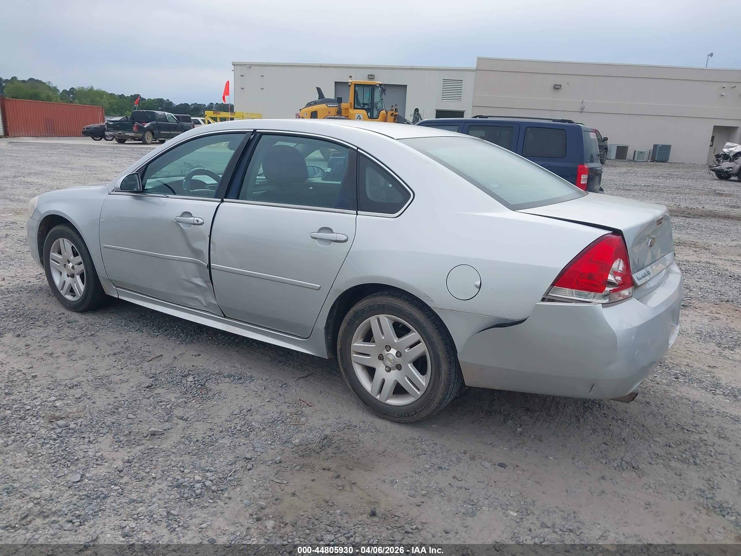 2012 Chevrolet Impala Lt Silver vin: 2G1WG5E31C1232128