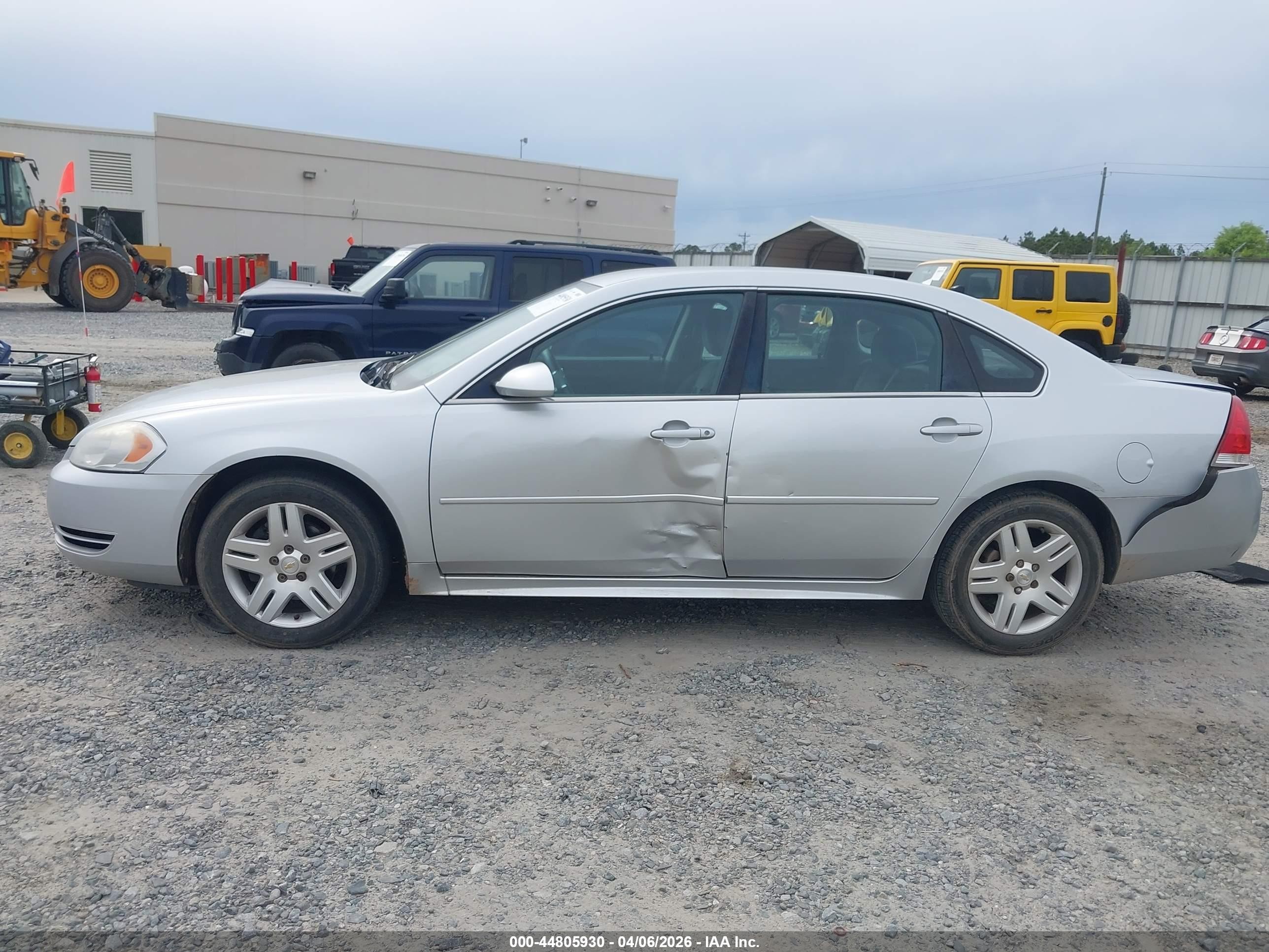 2012 Chevrolet Impala Lt Silver vin: 2G1WG5E31C1232128