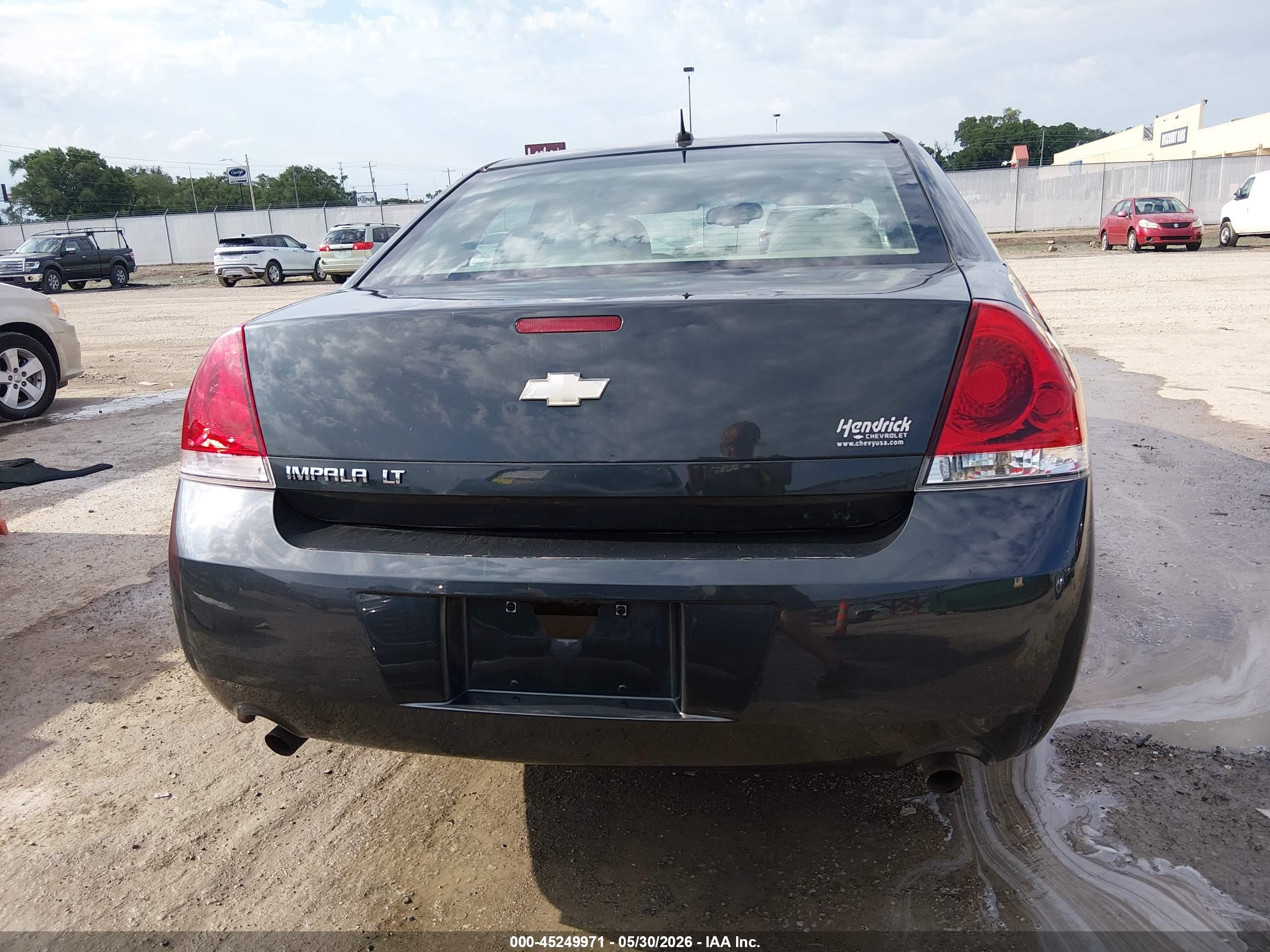 2012 Chevrolet Impala Lt Black vin: 2G1WG5E31C1315185