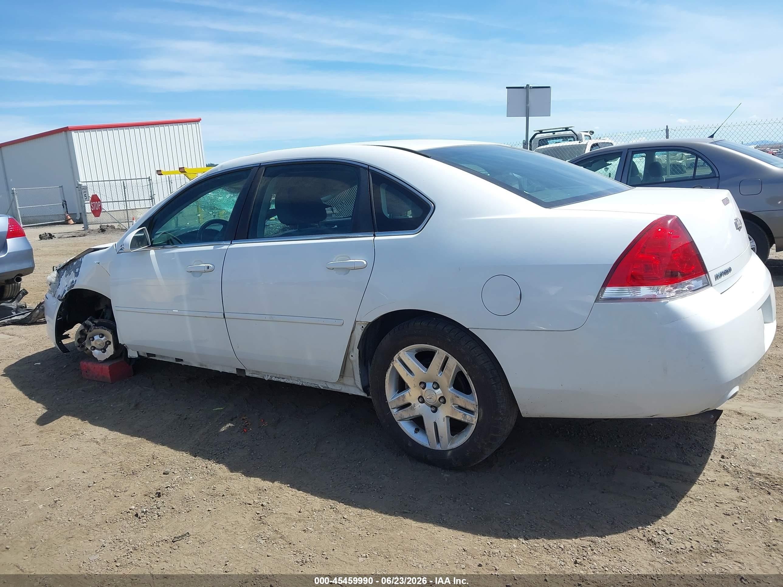 2012 Chevrolet Impala Lt White vin: 2G1WG5E31C1316238