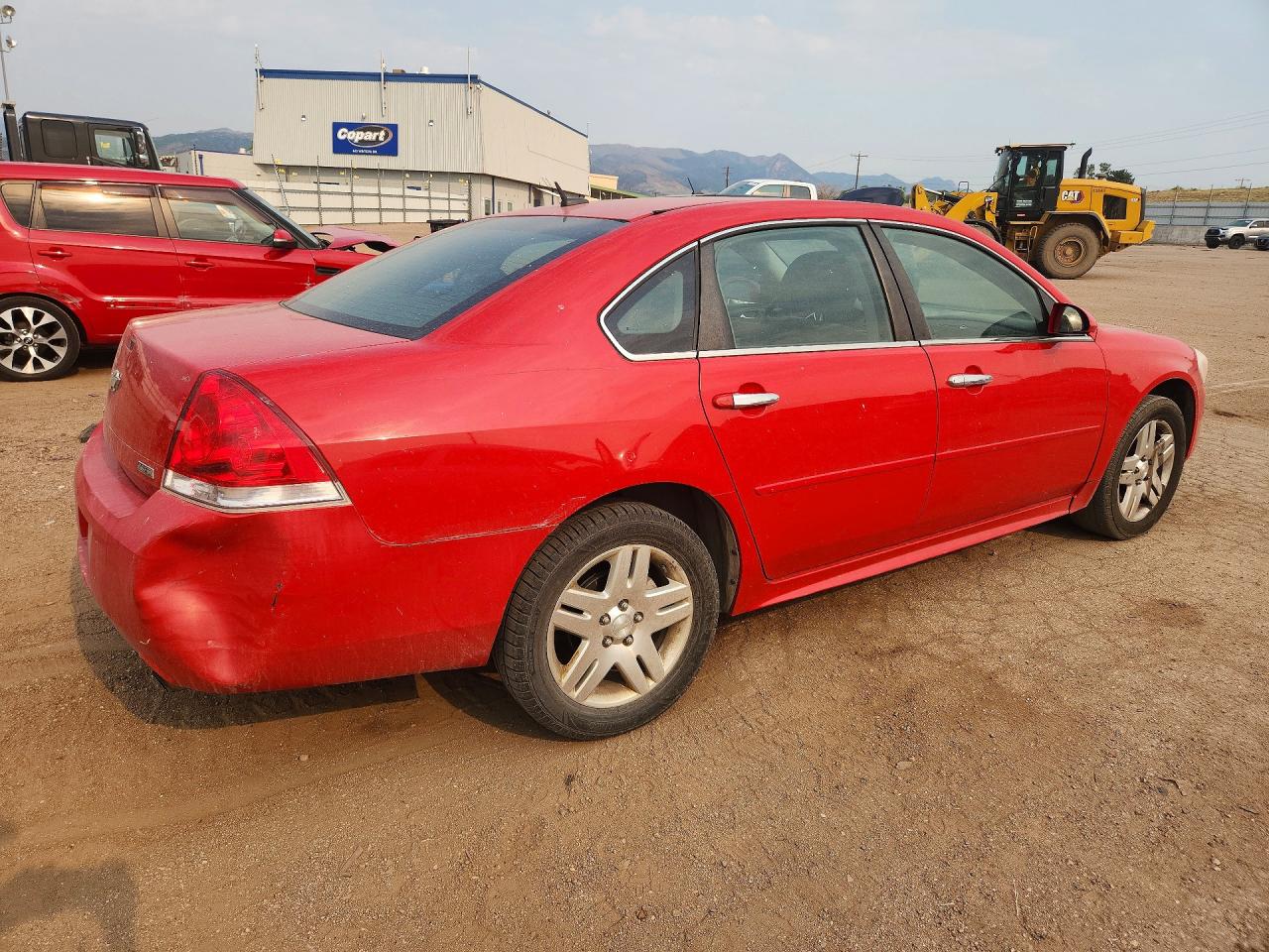 2013 Chevrolet Impala Lt Red vin: 2G1WG5E31D1108149