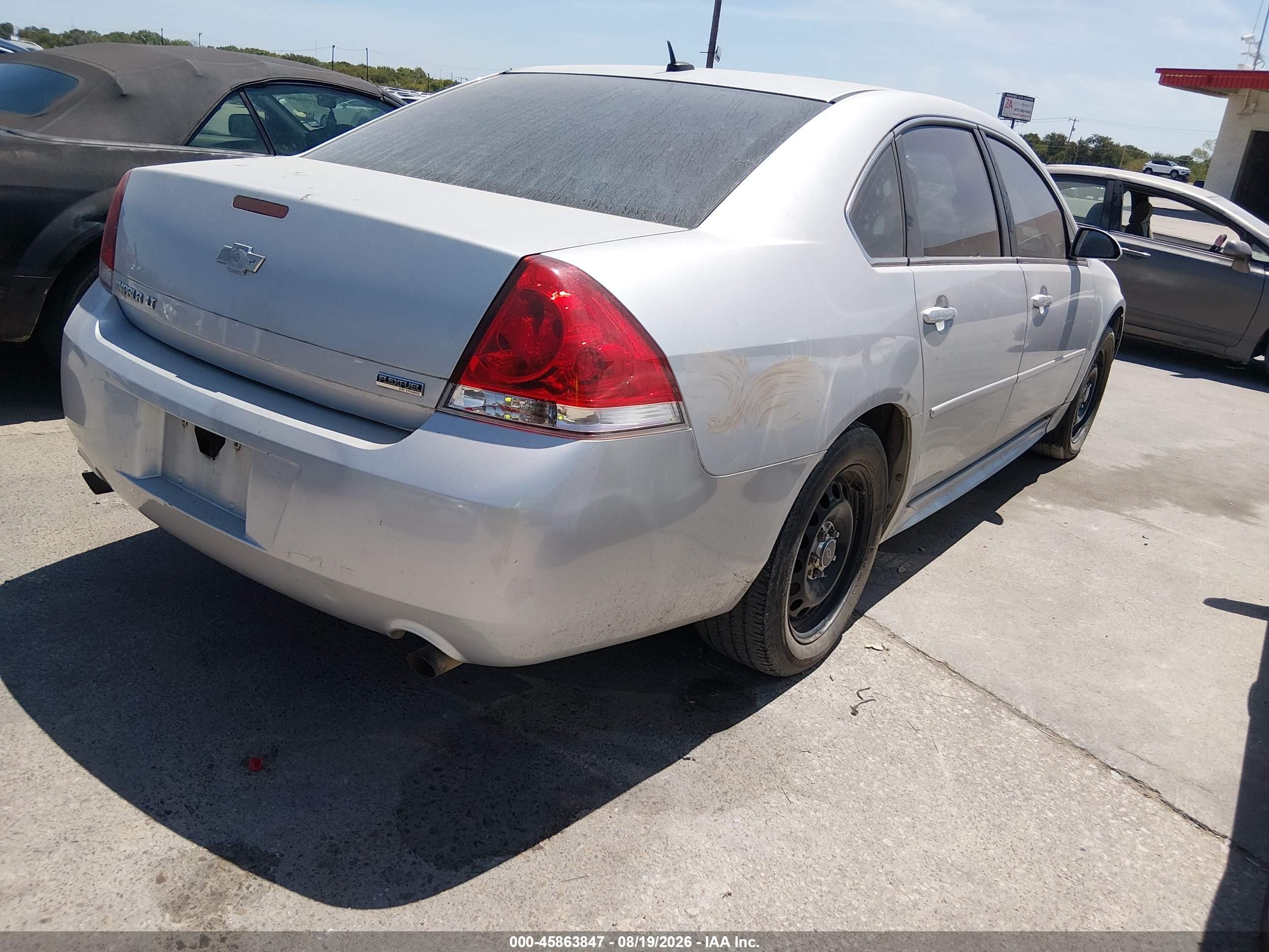 2013 Chevrolet Impala Lt Silver vin: 2G1WG5E31D1207778