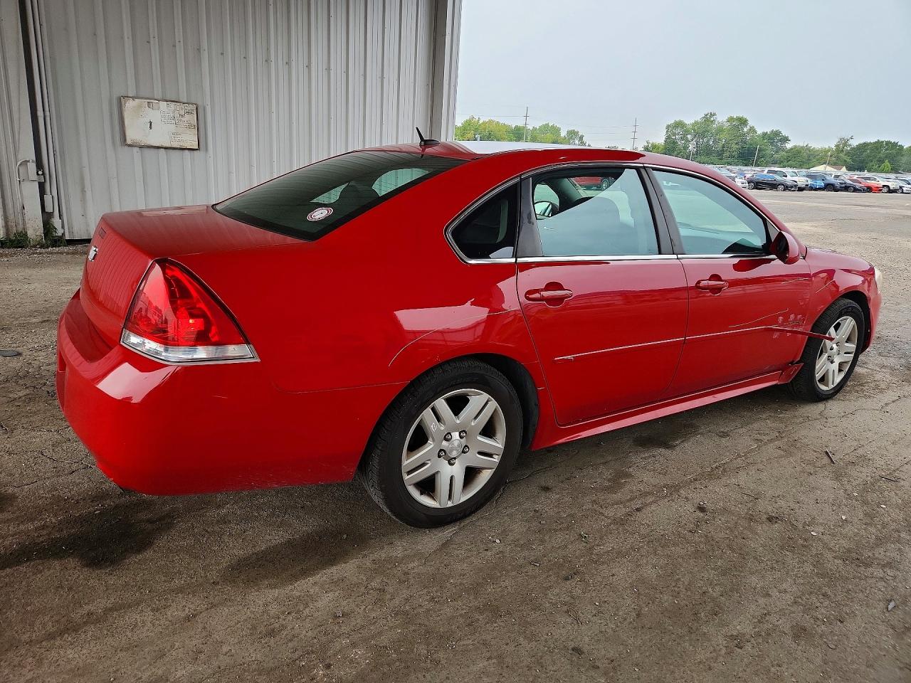 2013 Chevrolet Impala Lt Red vin: 2G1WG5E31D1228081