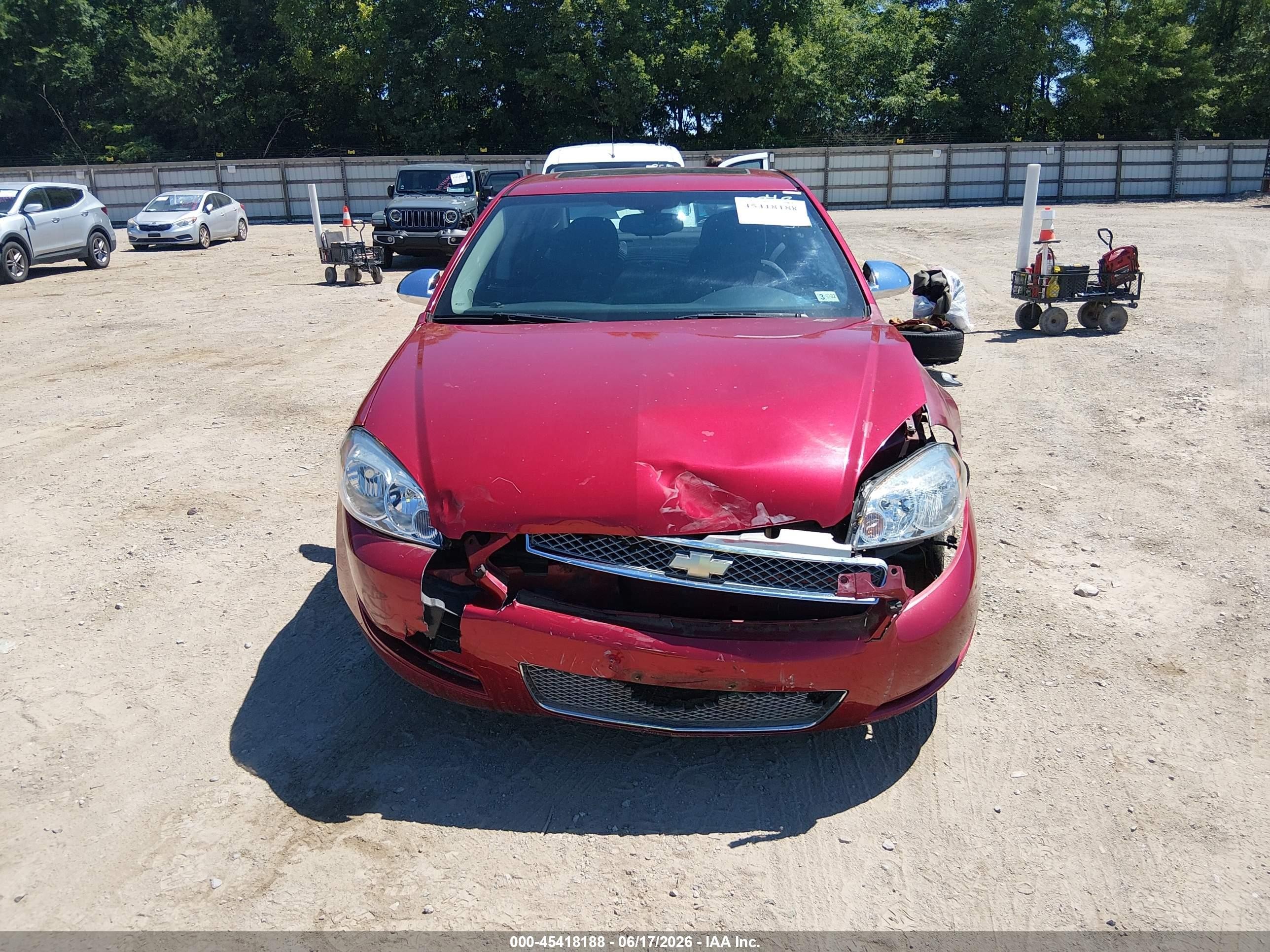 2013 Chevrolet Impala Lt Красный vin: 2G1WG5E31D1230848