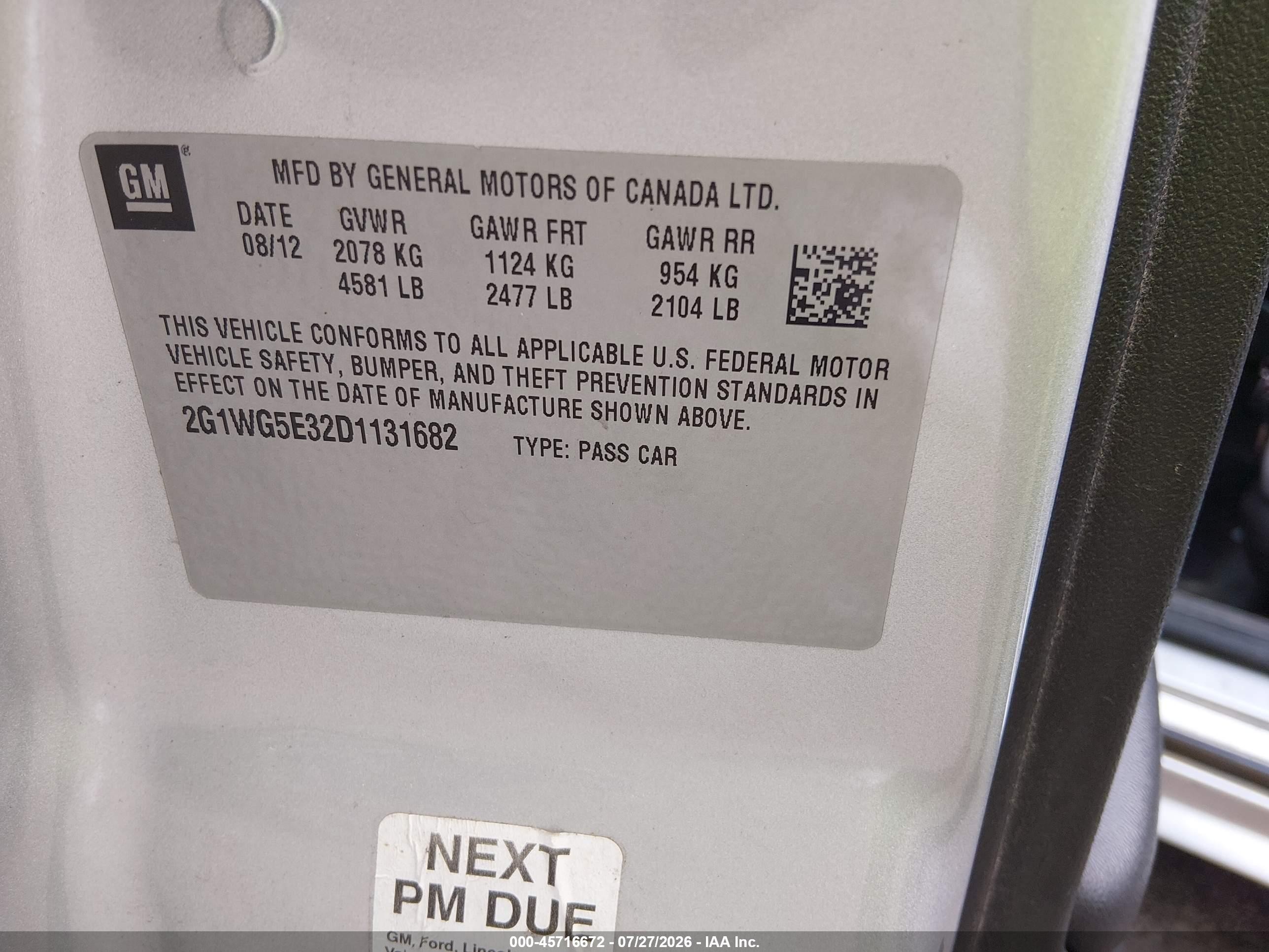 2013 Chevrolet Impala Lt Silver vin: 2G1WG5E32D1131682