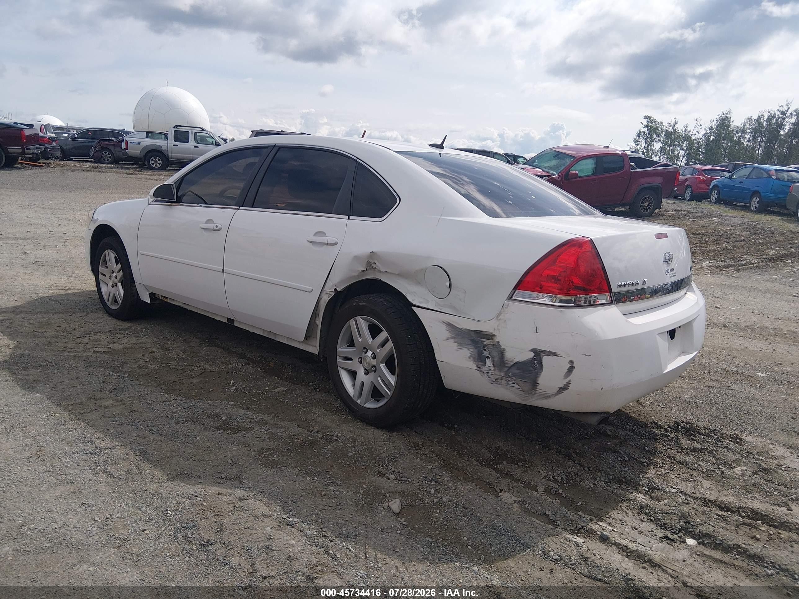 2013 Chevrolet Impala Lt White vin: 2G1WG5E32D1132833