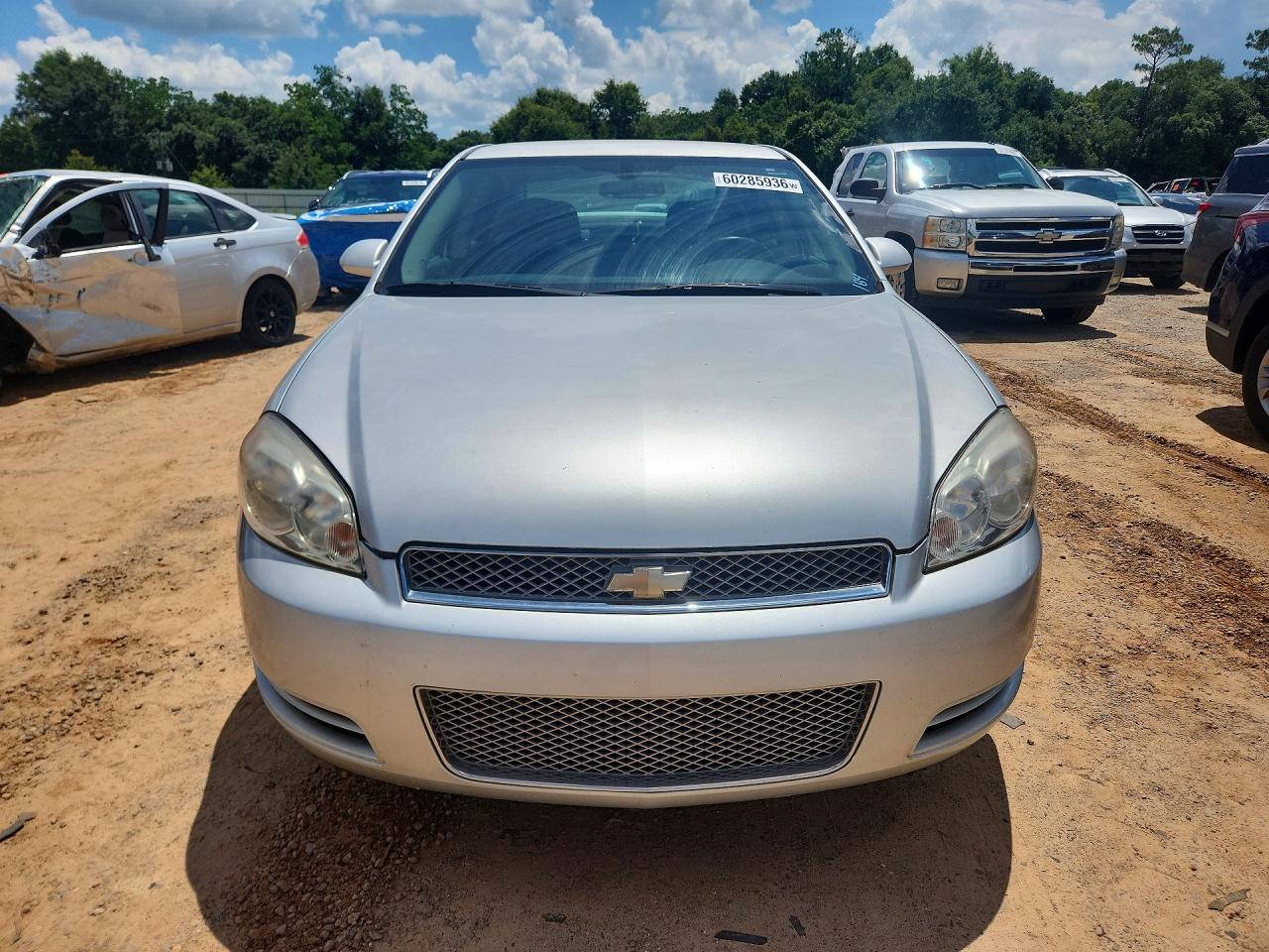 2012 Chevrolet Impala Lt Silver vin: 2G1WG5E33C1141183