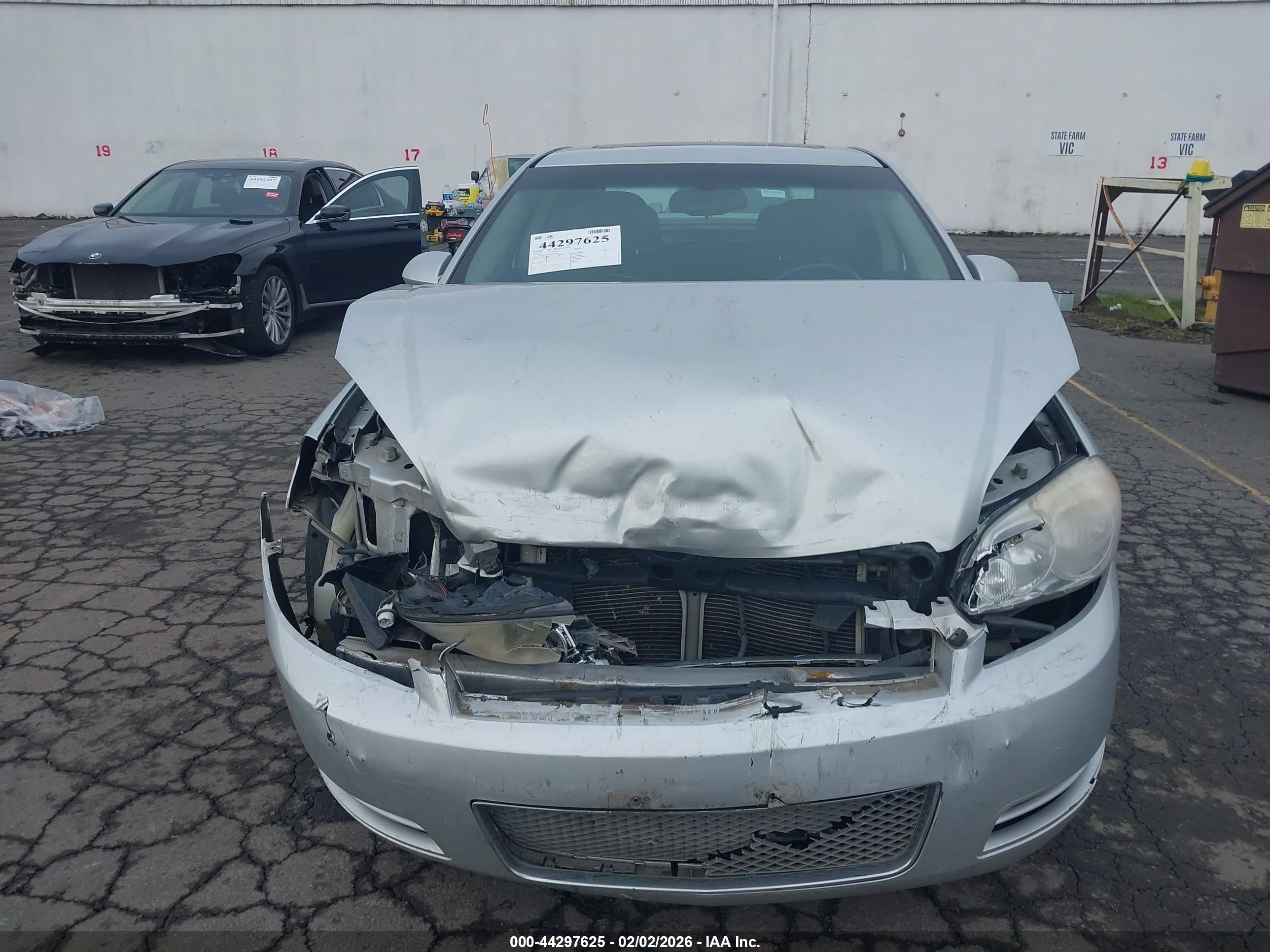 2012 Chevrolet Impala Lt Серебряный vin: 2G1WG5E33C1223835