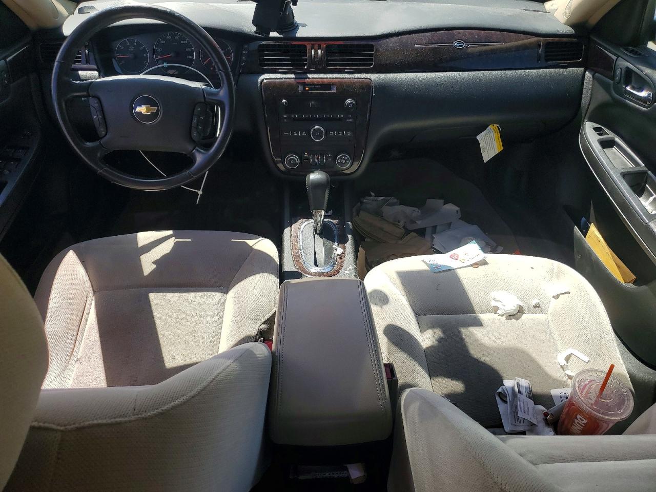 2012 Chevrolet Impala Lt White vin: 2G1WG5E33C1292105