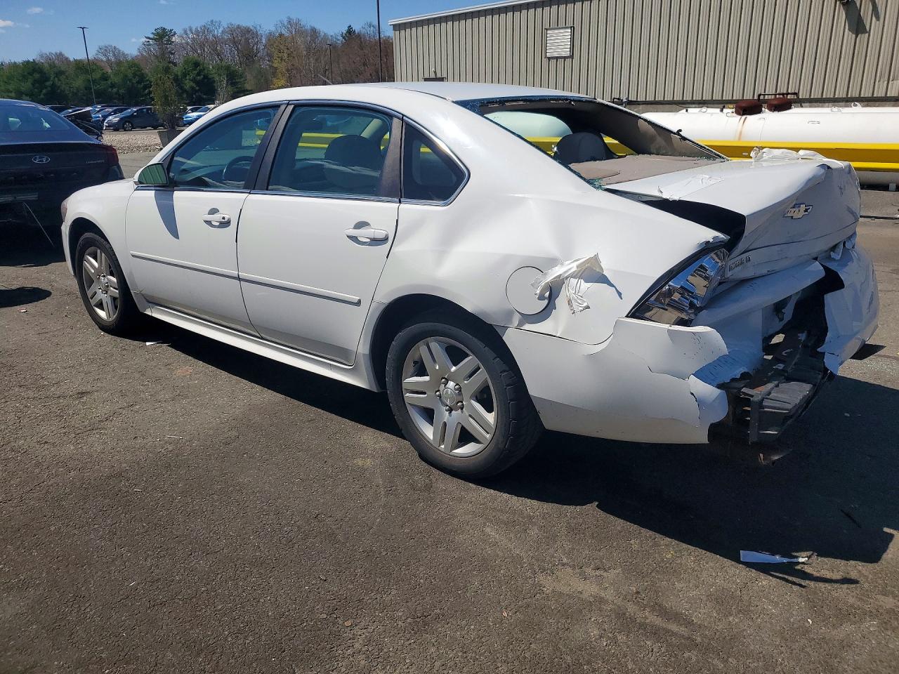 2012 Chevrolet Impala Lt White vin: 2G1WG5E33C1292105