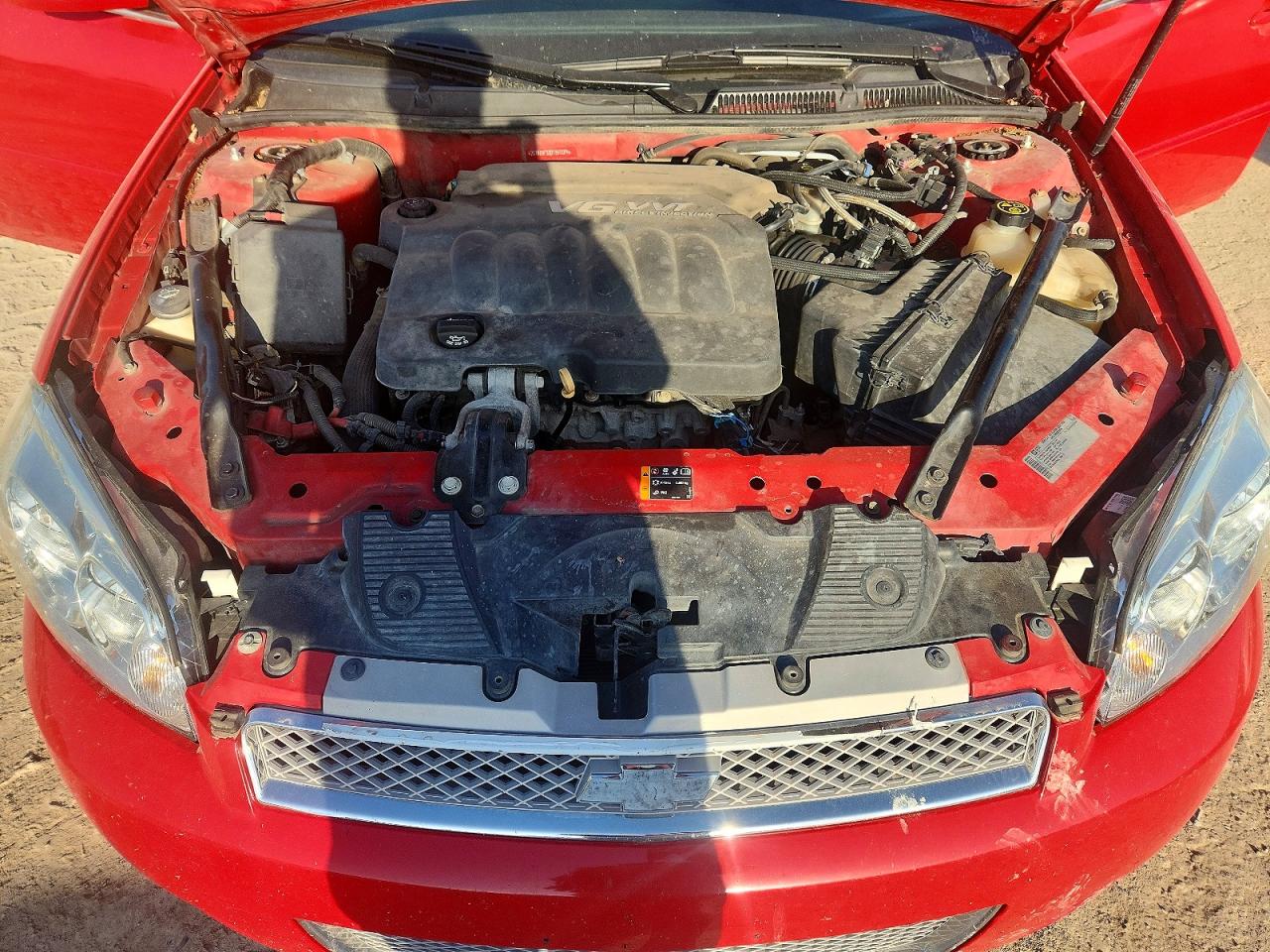 2013 Chevrolet Impala Lt Red vin: 2G1WG5E33D1151889