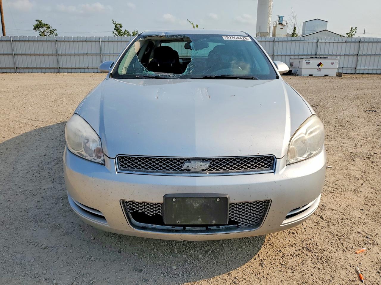 2013 Rmr 2013 Chev Impala Silver vin: 2G1WG5E33D1164531
