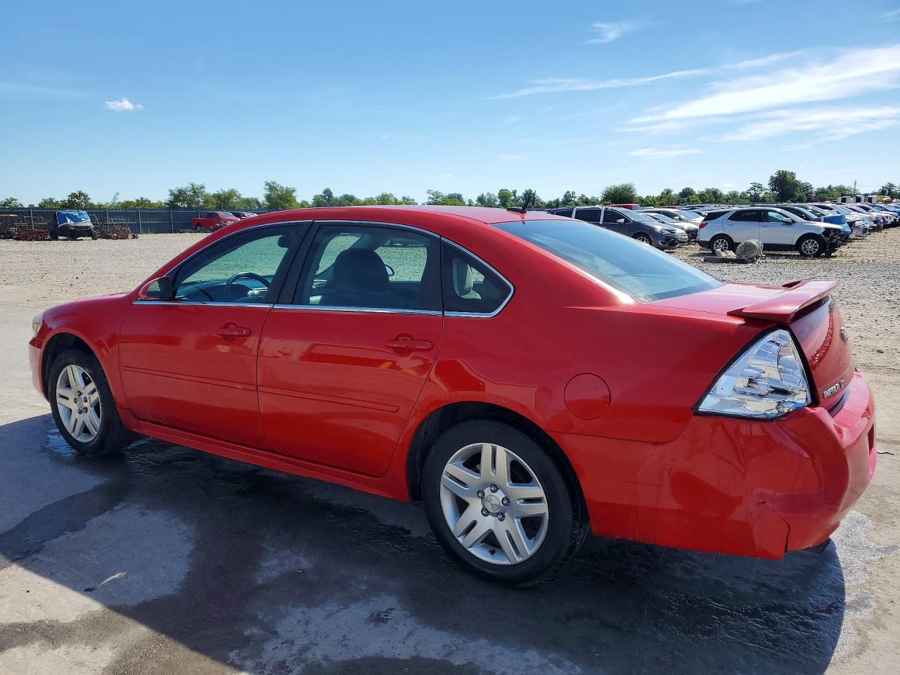 2013 Chevrolet Impala Lt Red vin: 2G1WG5E33D1185475
